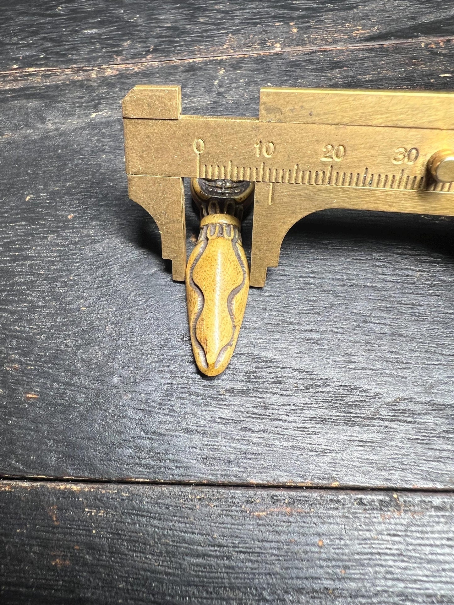 Hand-Carved Yak Bone Amulet Pendant | Tribal Totem Spirit Talisman | Tibetan Buddhist Protection Charm