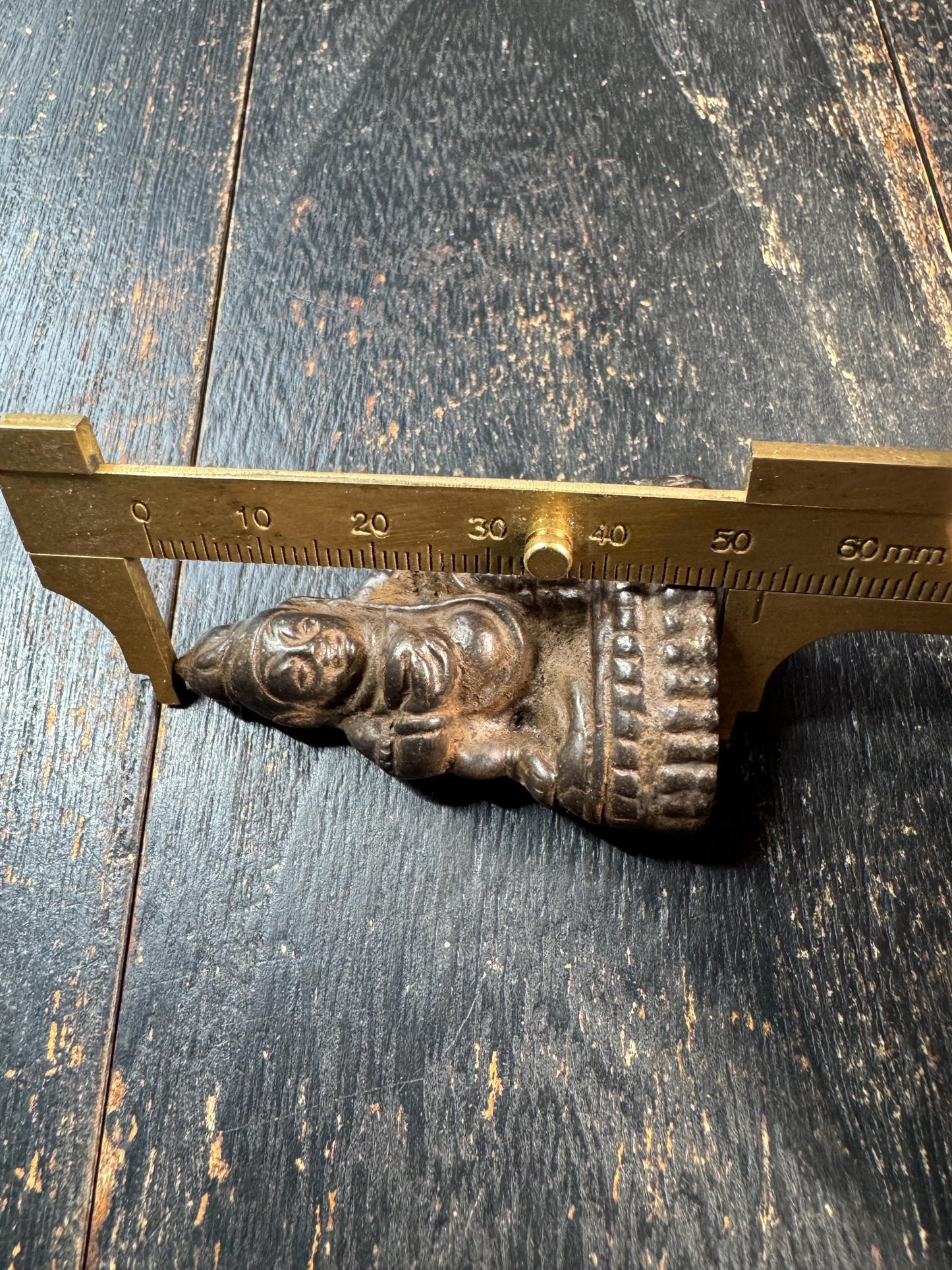 Antique Tibetan Bronze Jambhala Statue – Buddhist Wealth Deity with Mongoose, Yellow Dzambhala Prosperity Amulet