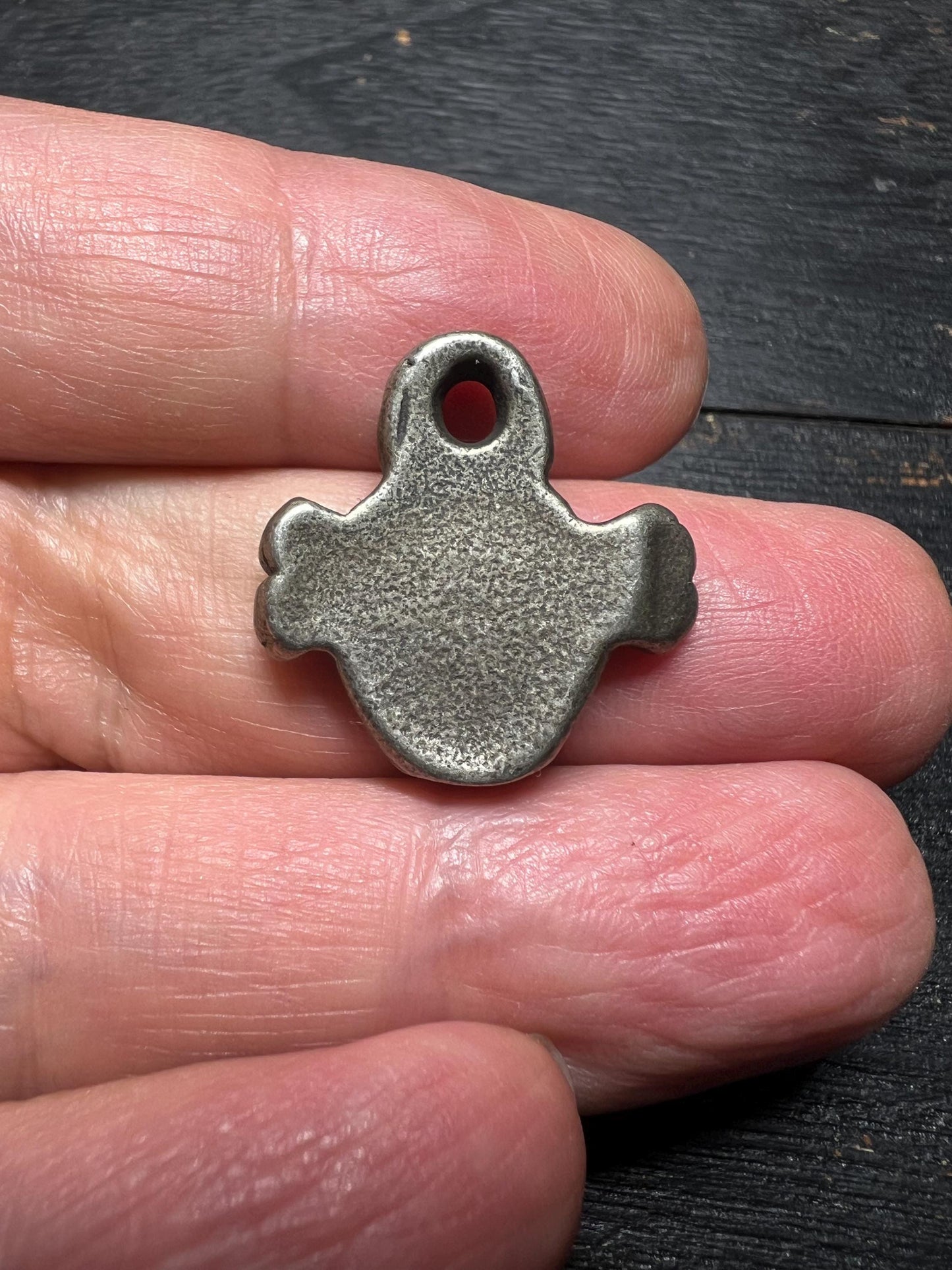 Tibetan Citipati Skull Pendant: Buddhist Protector Amulet, Nepal