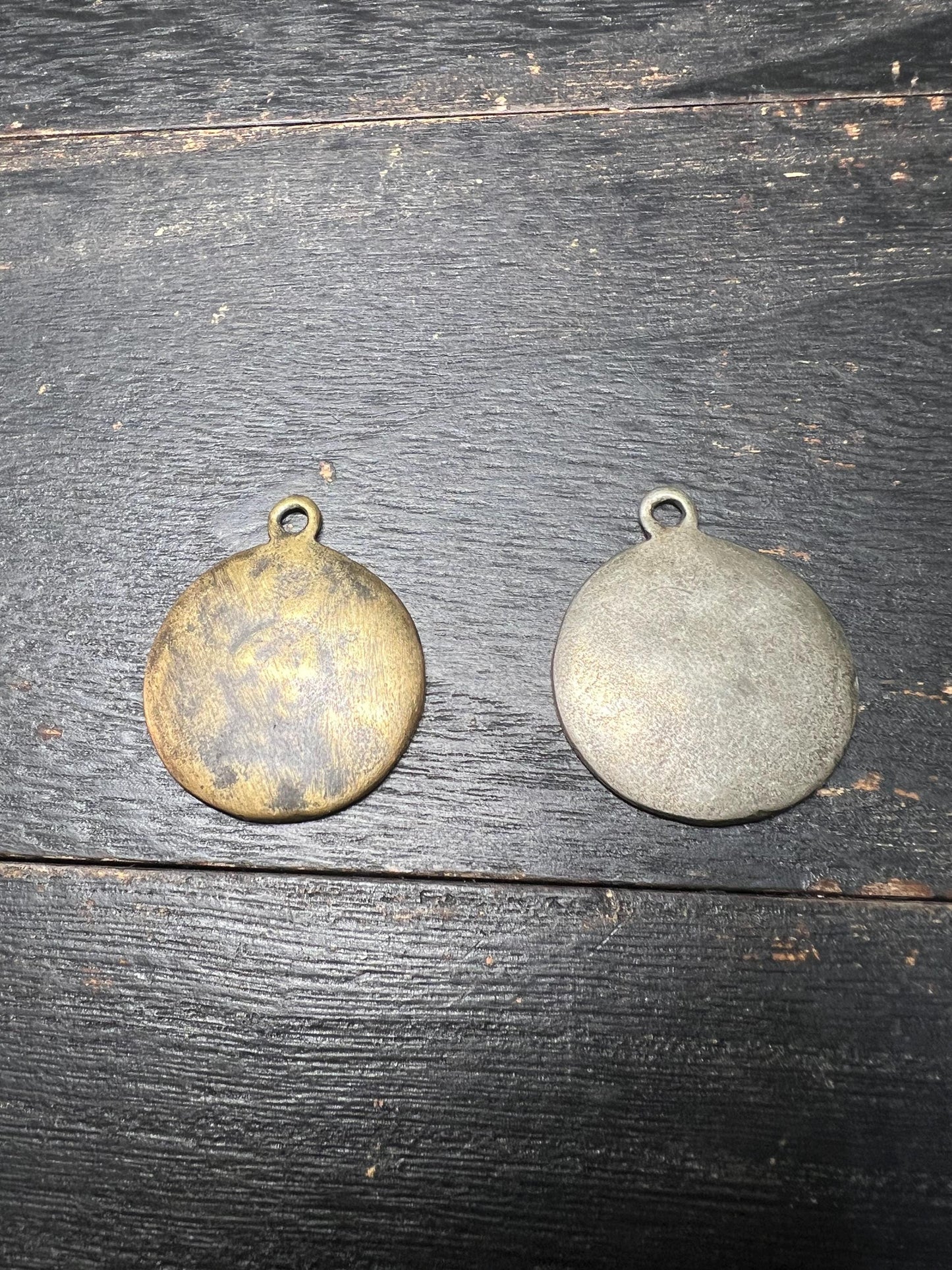 Tibetan Amulet Pendant: Om Mani Padme Hum, Handmade Brass Talisman