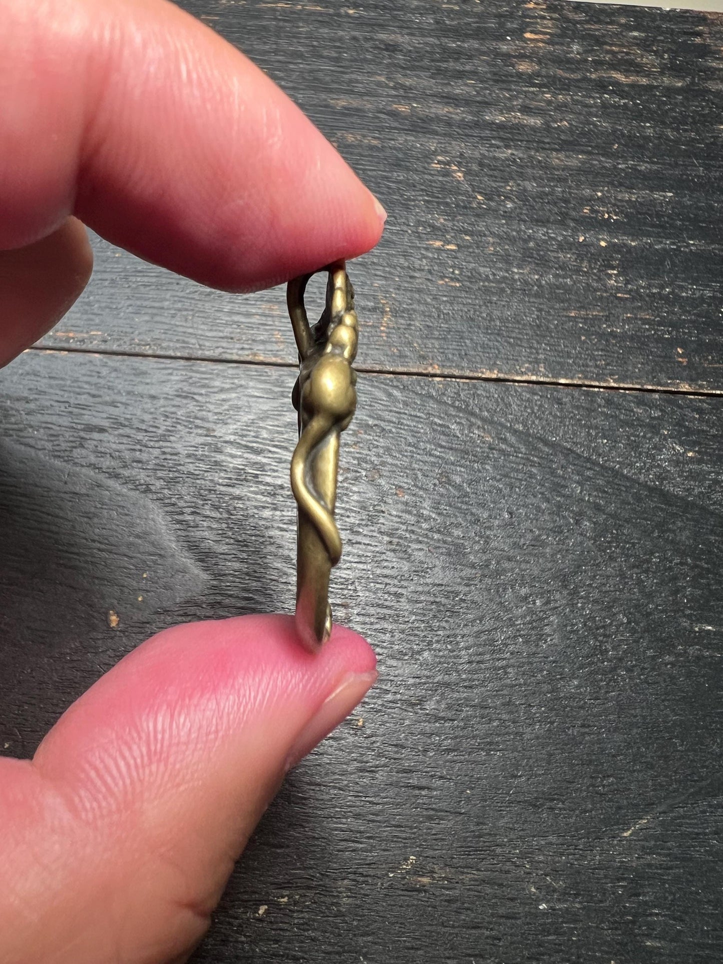 Tibetan Feng Shui Bagua Amulet: Brass or Silver Protective Talisman