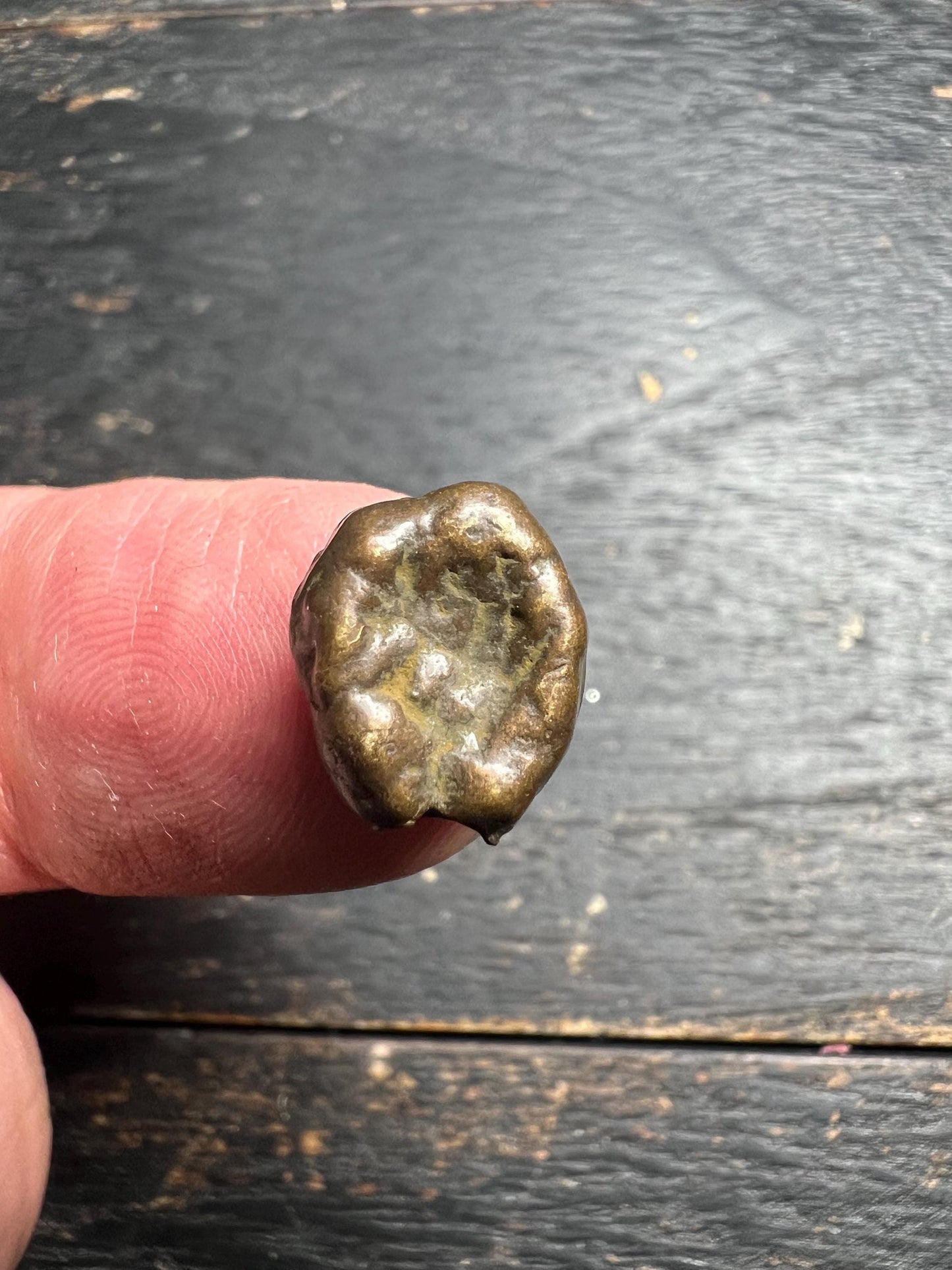 Brass Buddha Spacer Bead: Mini Amulet for Mala Bracelet