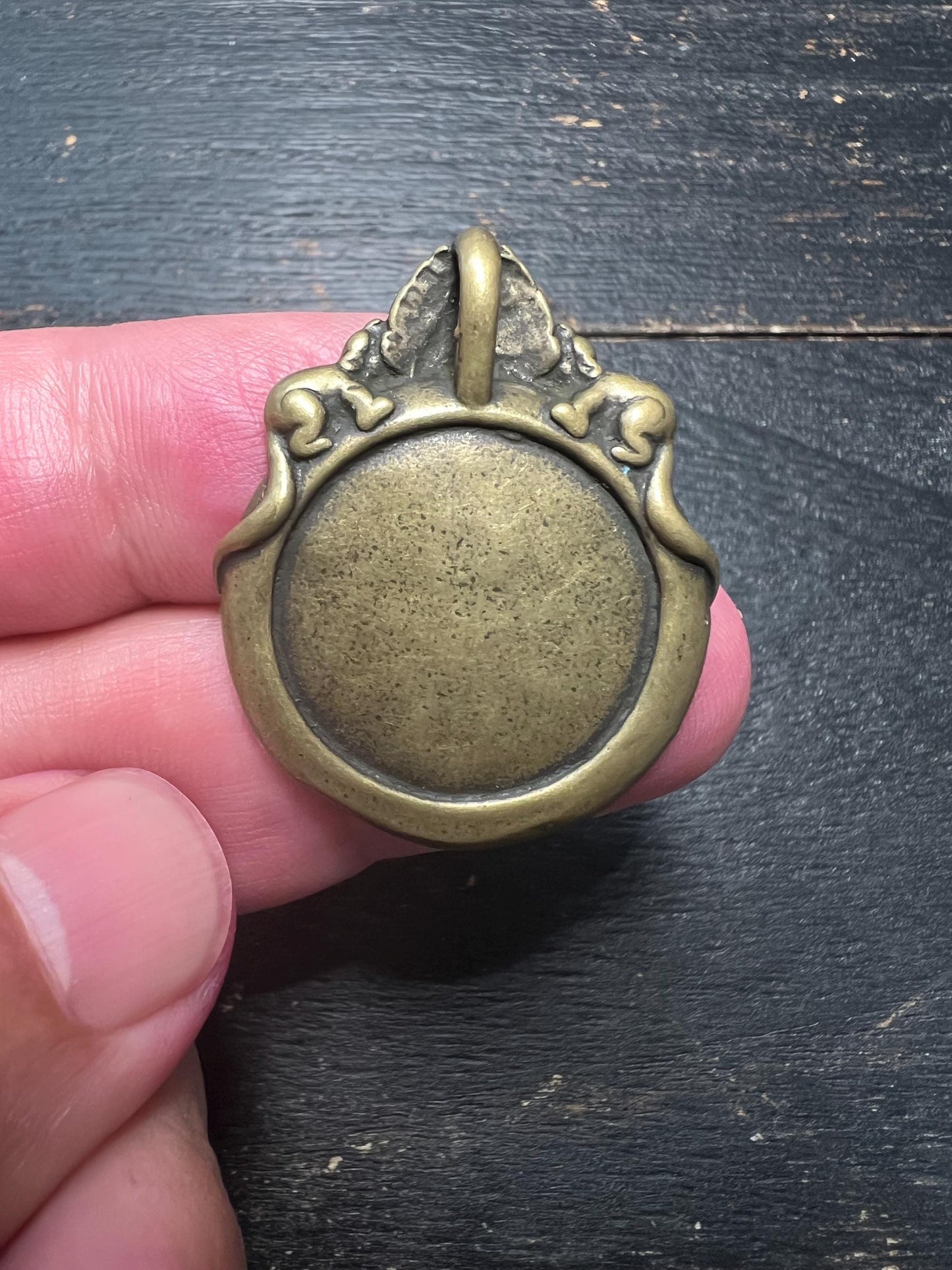 Tibetan Feng Shui Bagua Amulet: Brass or Silver Protective Talisman
