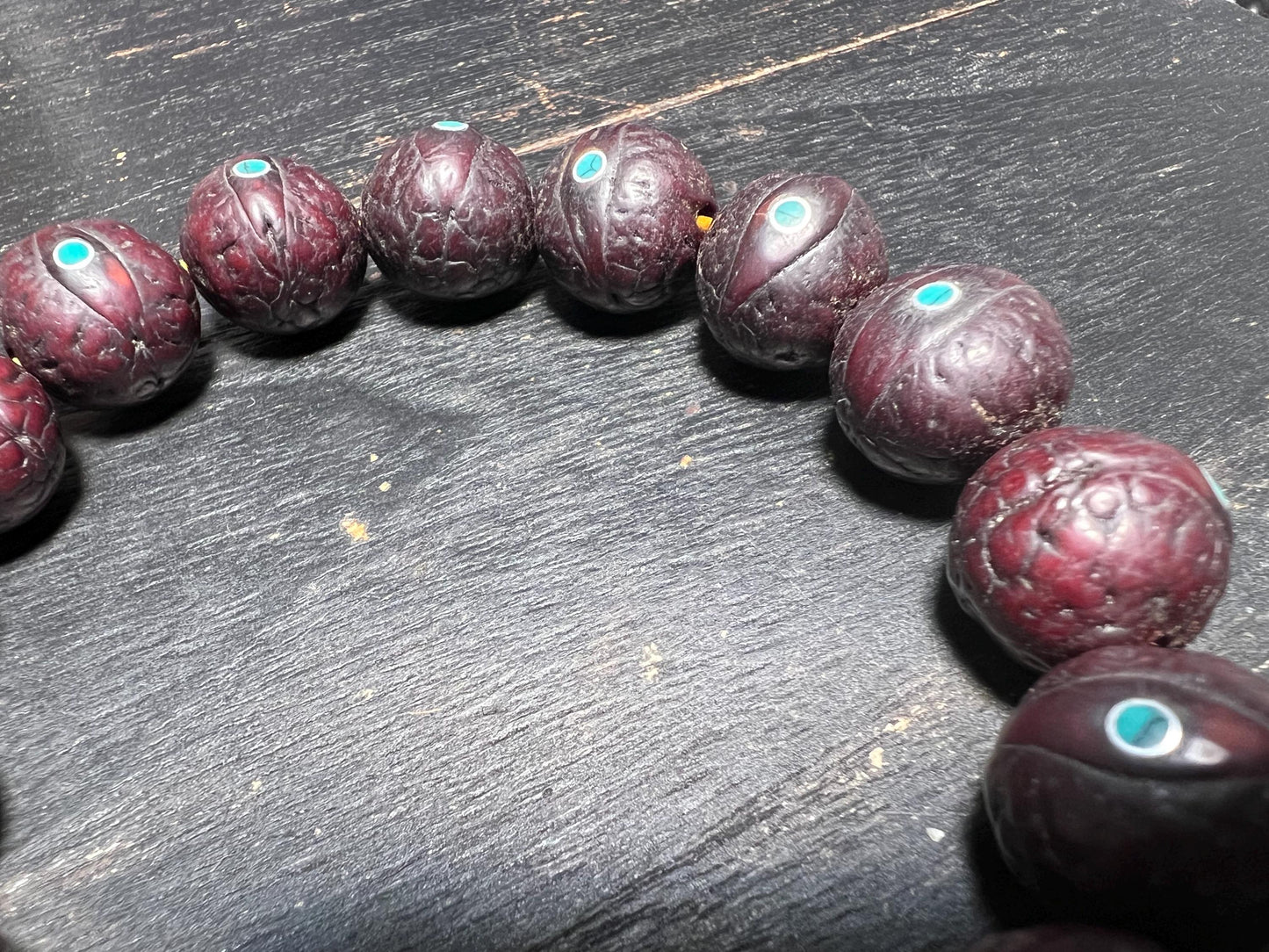Rare Tibetan Phoenix Eye Bodhi Seed Mala | Hand-Carved Buddhist Prayer Beads
