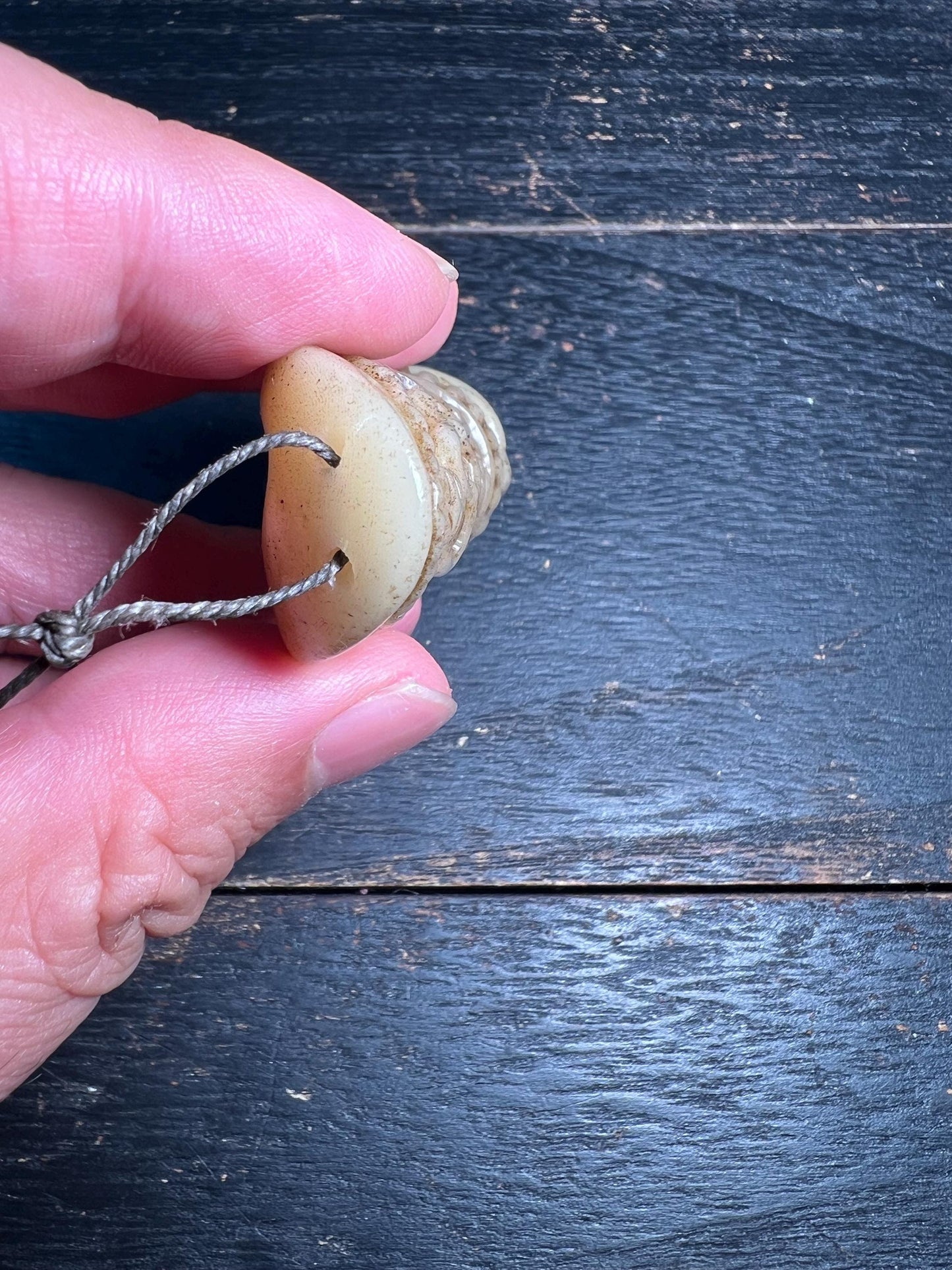 Antique Yak Bone Buddha Amulet Pendant | Hand-Carved Himalayan Talisman | Tibetan Buddhist Skull Protection Charm