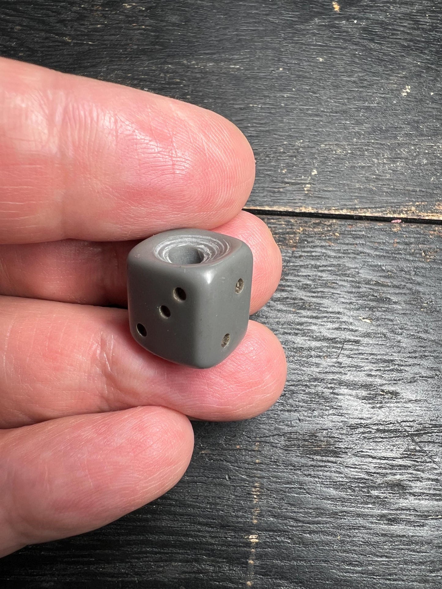 Handmade Nepalese Square Spacer Beads – Rustic Glass Dice-Style Beads for Mala & Jewelry Making