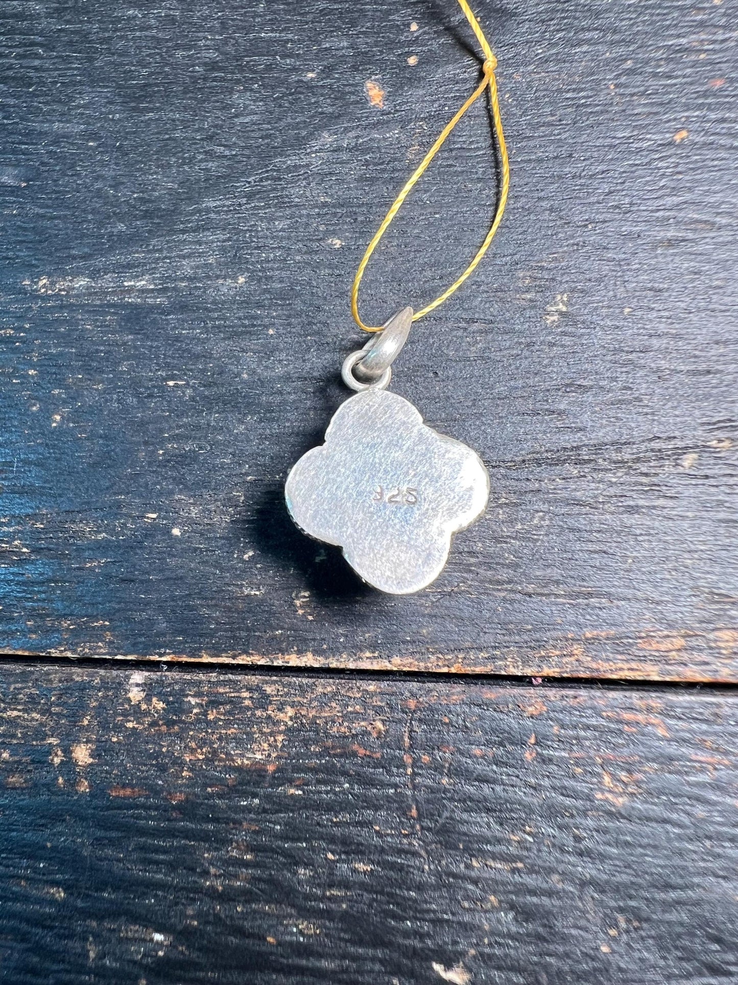 Tibetan Red Coral Pendant – 925 Sterling Silver, Handmade Himalayan Amulet