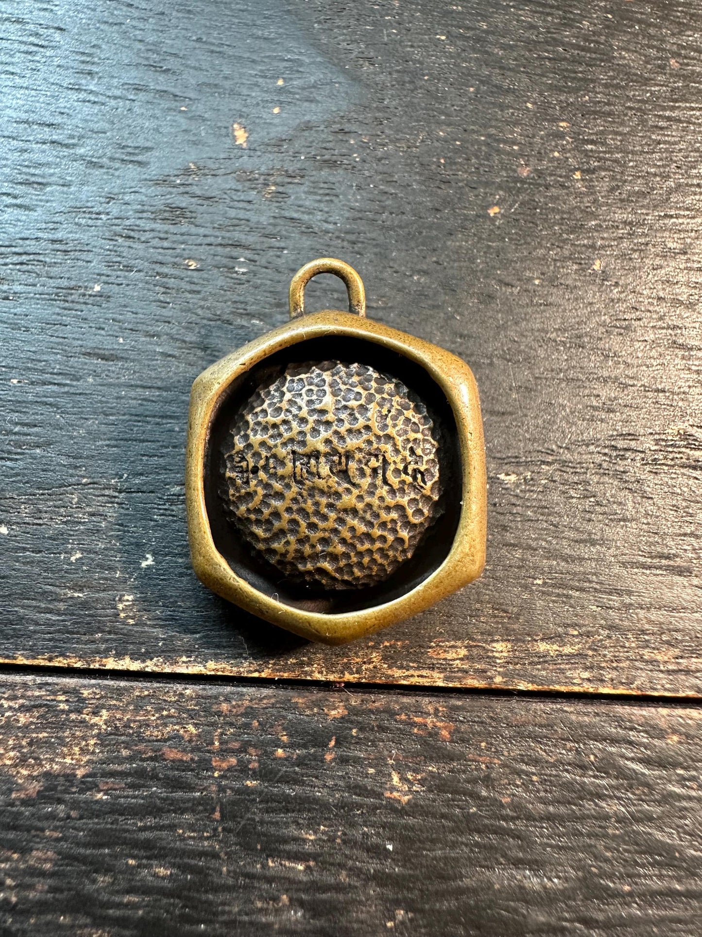 Vintage Copper Mahakala Buddha Pendant – Wrathful Deity Protector