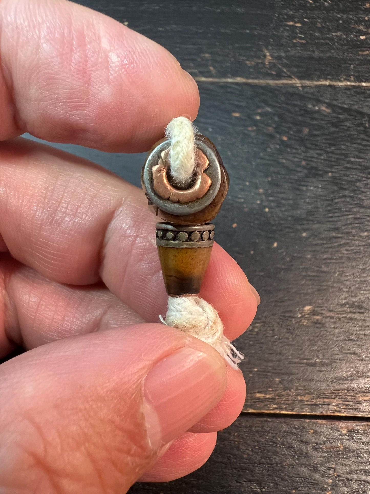 Hand-Carved Yak Bone Skull Guru Bead | Tibetan Mala Connector | Symbol of Impermanence & Protection