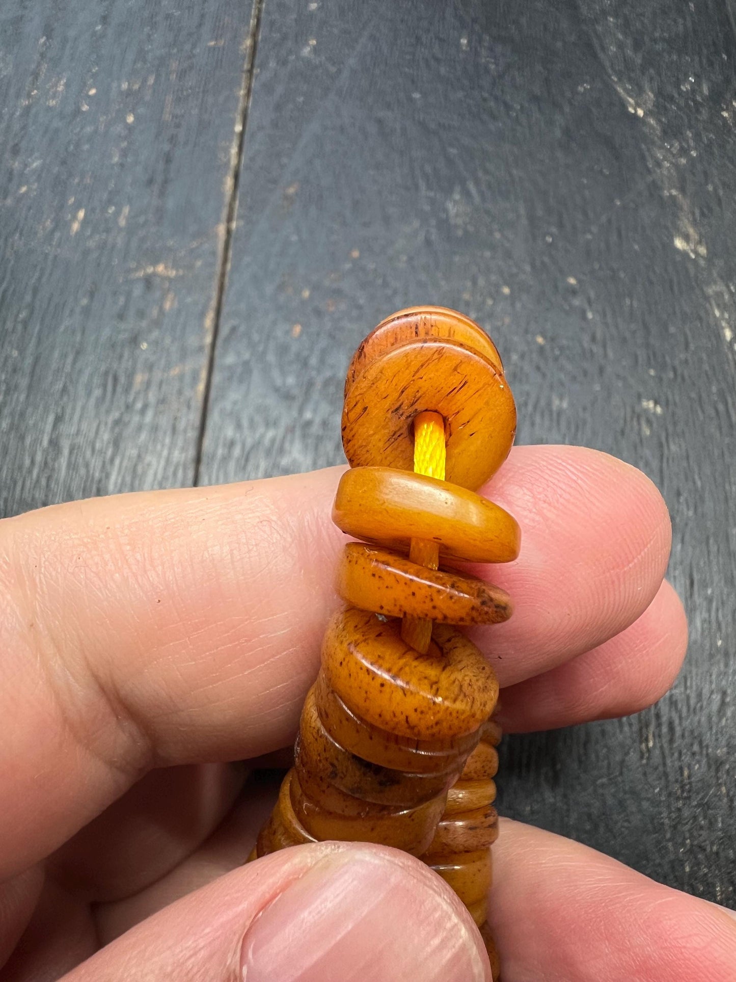 108 Bead Yak Bone Mala | Tibetan Buddhist Prayer Beads | 12mm Handcrafted | 12” Traditional Meditation Necklace