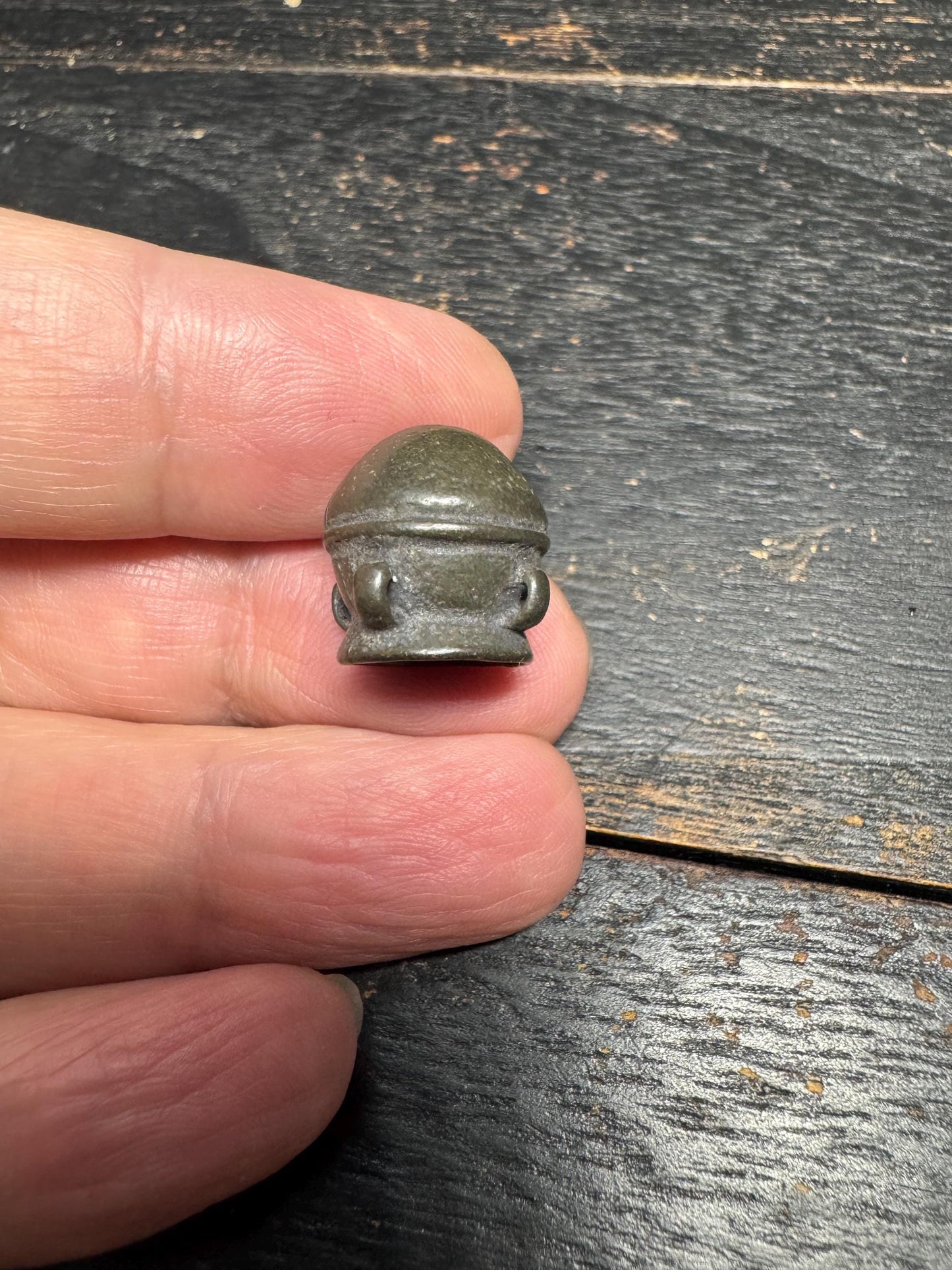 Vintage Brass Tibetan Bhumba Pendant | Nepalese Ritual Vase Amulet | Handmade Buddhist Protection Charm