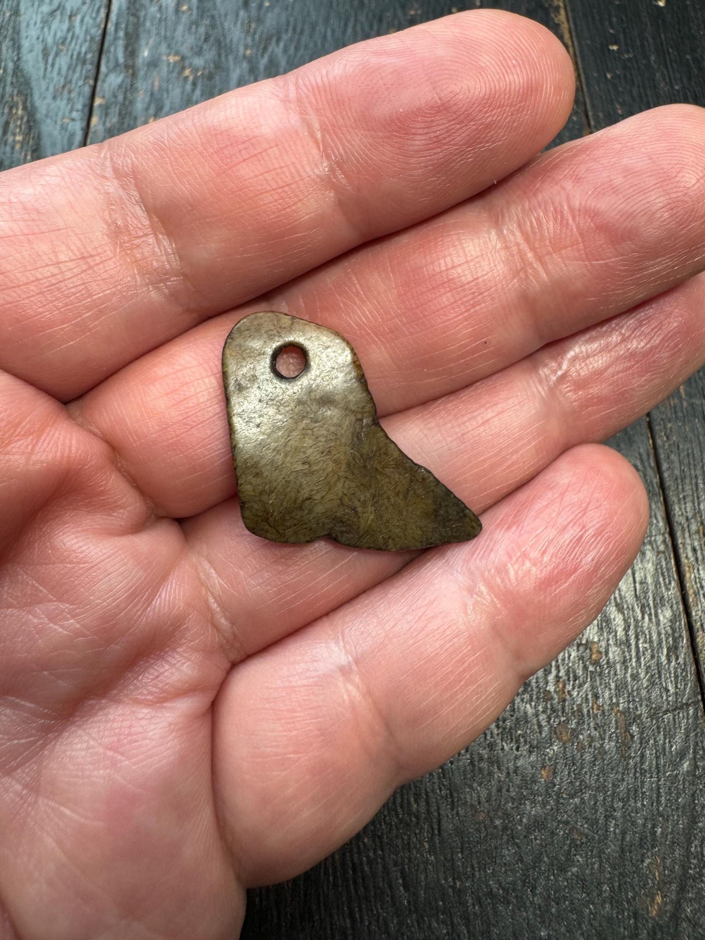 Tibetan Yak Bone Amulet Pendant – Hand-Carved Tantric Buddhist Talisman, Kapala Style Ritual Necklace