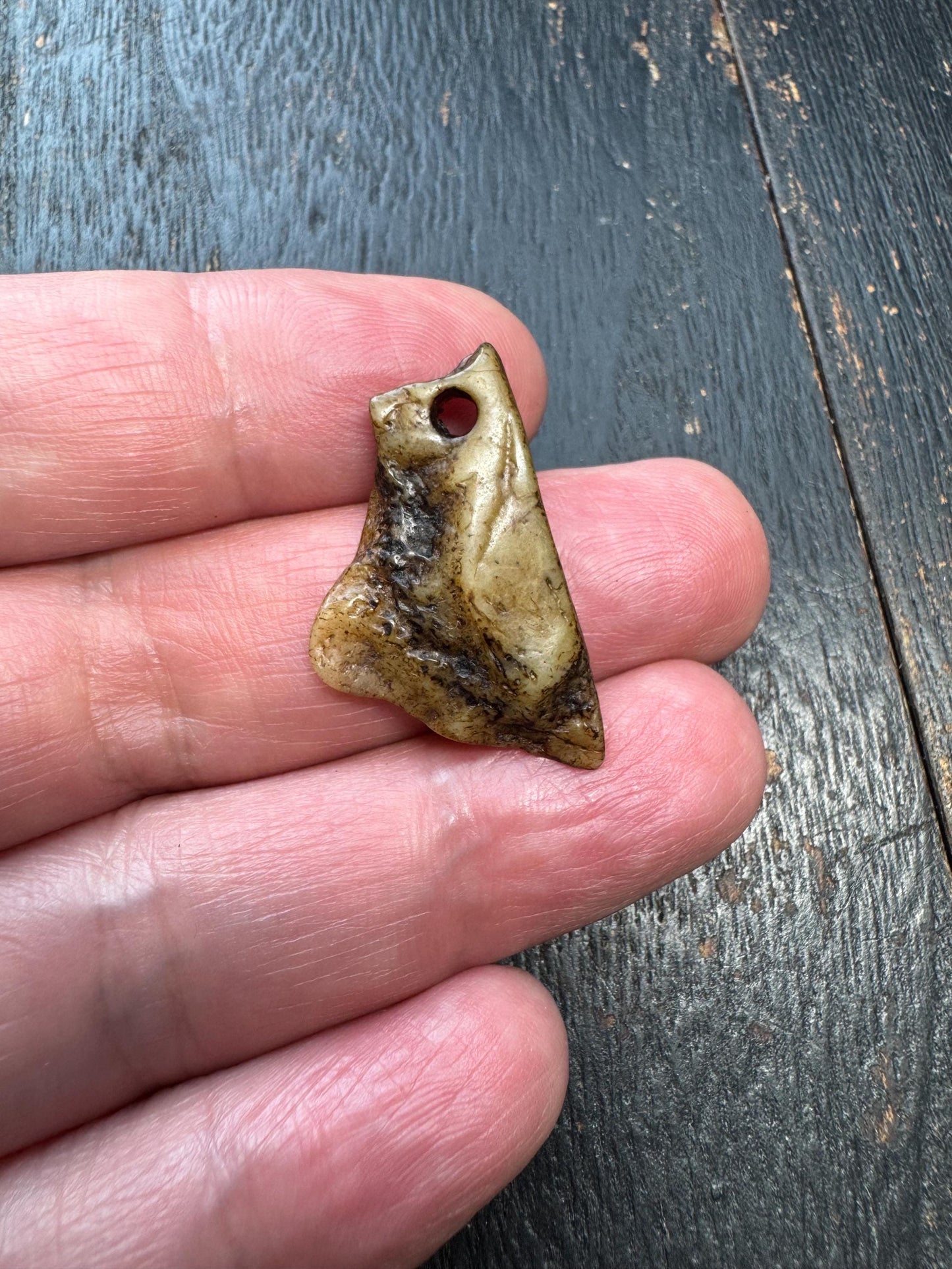 Kapala Inspired Bone Amulet – Himalayan Tantric Protection Necklace