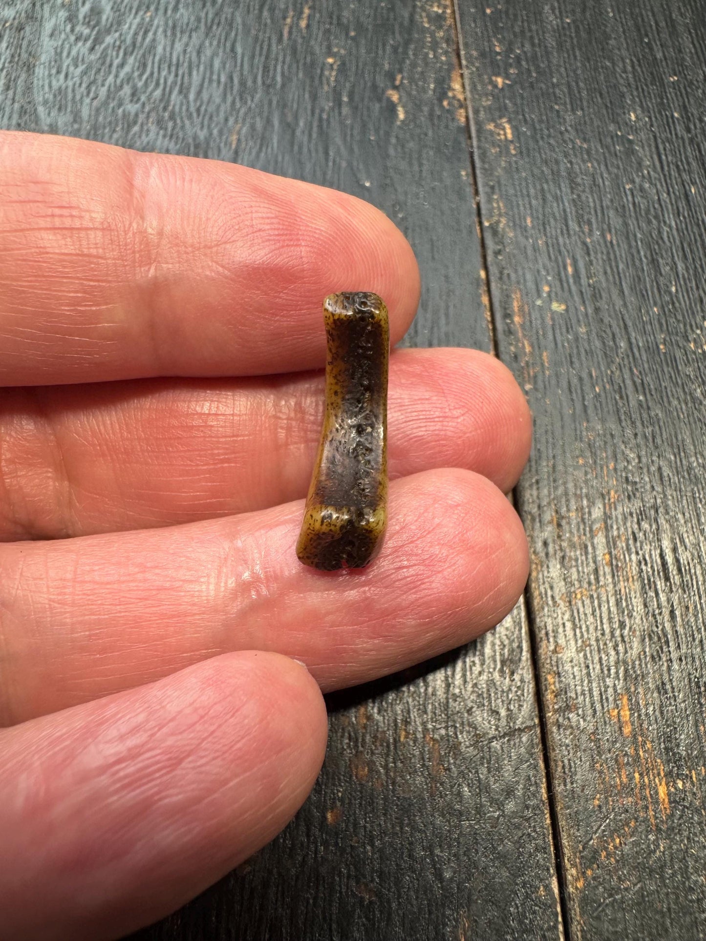 Shamanic Bone Talisman Pendant – Tibetan Amulet for Energy Work and Ritual Use