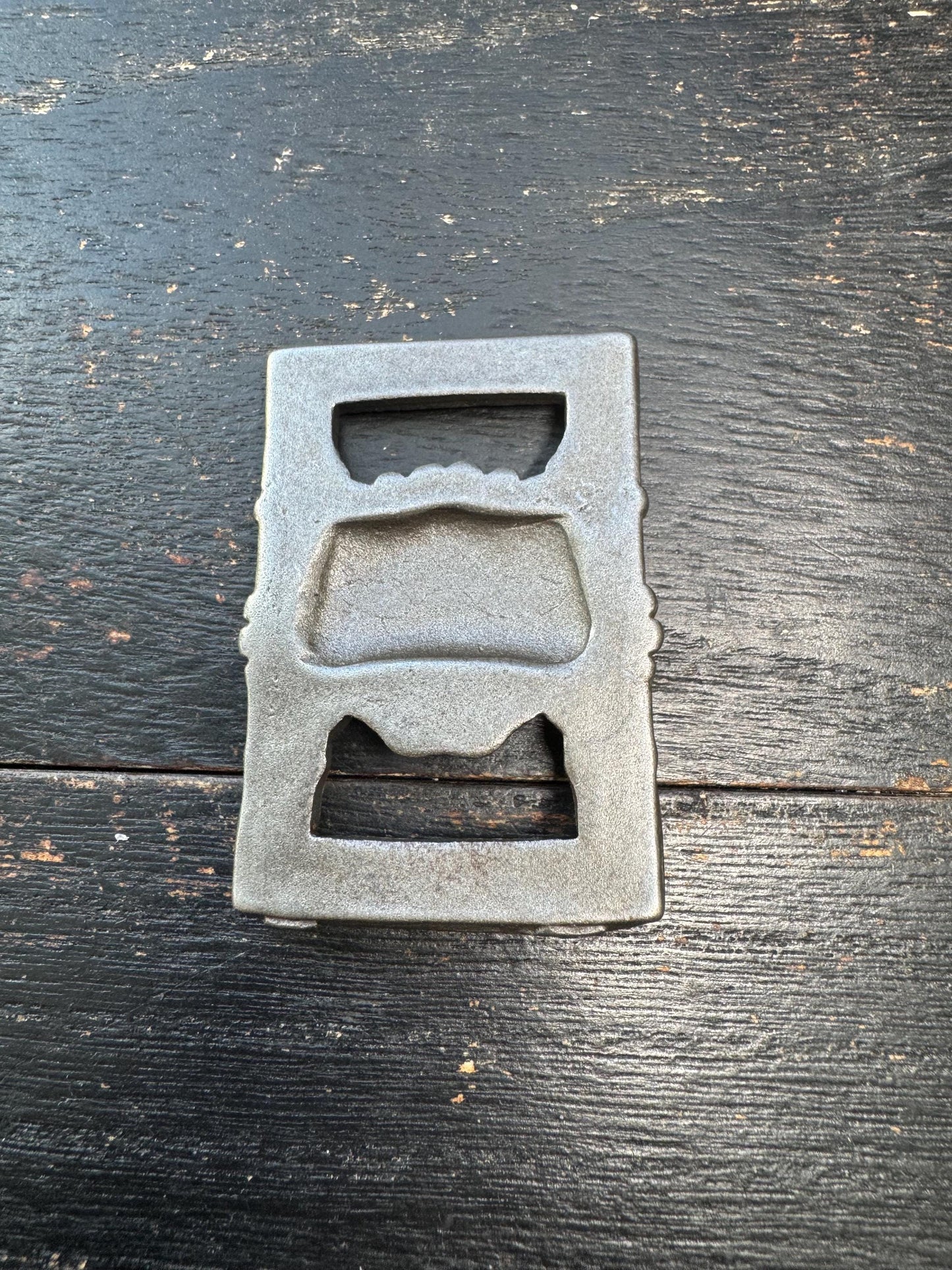 Antique Iron Tibetan Sutra Book Clasp, Temple Guardian Face Protector, Buddhist Scripture Buckle, Himalayan Ritual Amulet