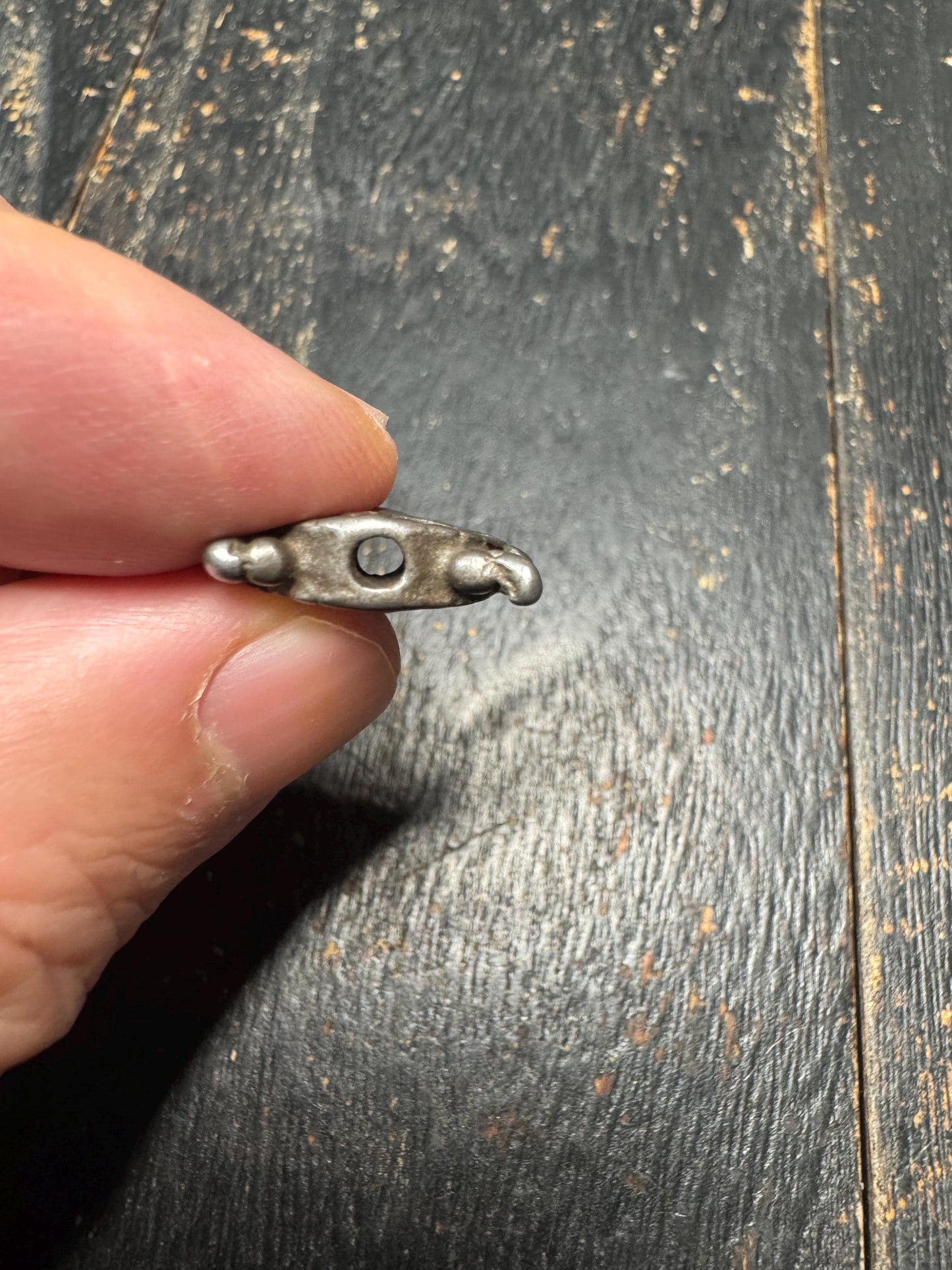 Handcrafted Tibet Iron Dharma Wheel Charm - Nepal Buddhist Spiritual Jewelry for Meditation