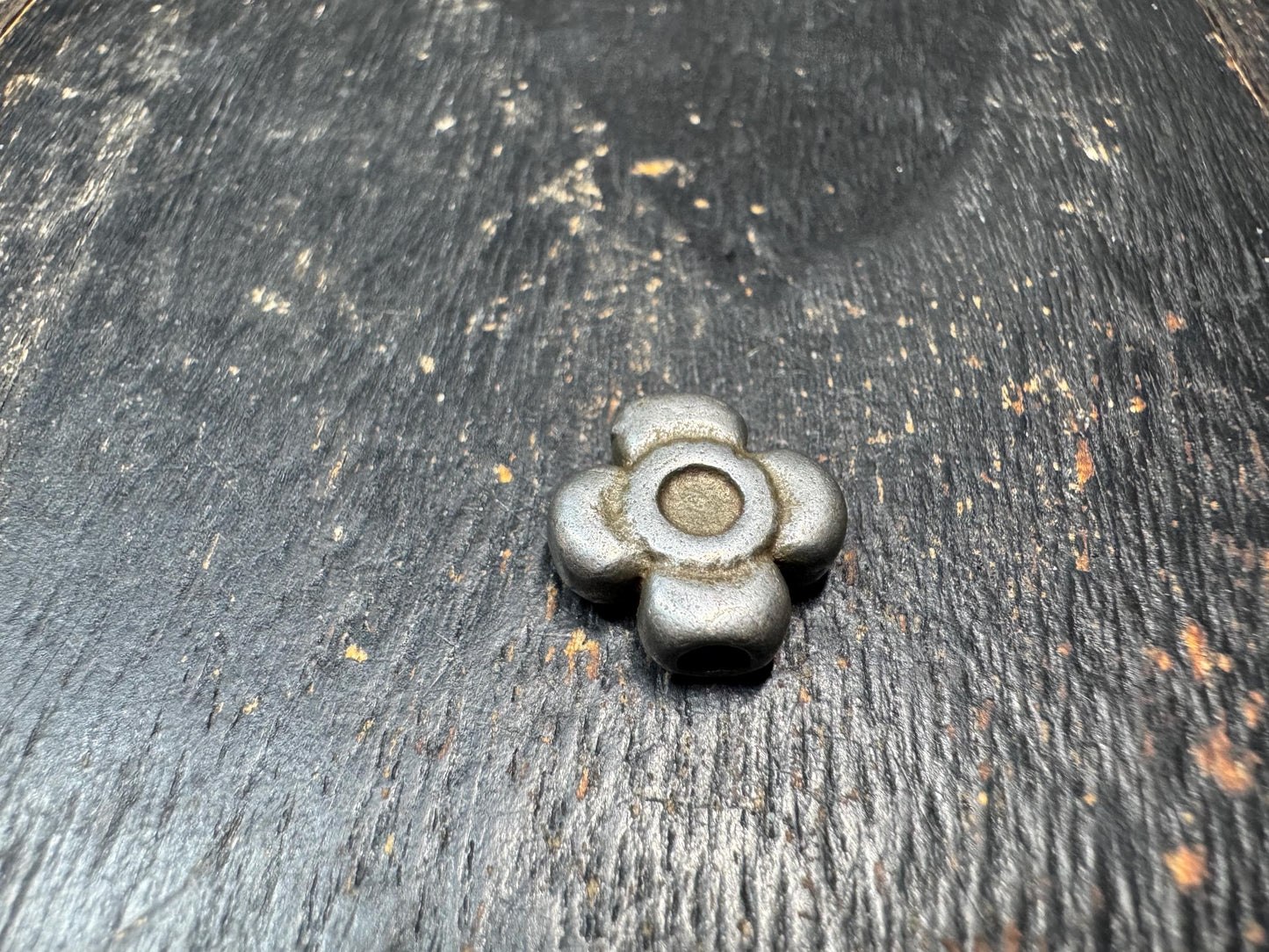 Authentic Iron Gesang Flower Charm - Tibet Classic Hand String Separator Nepal