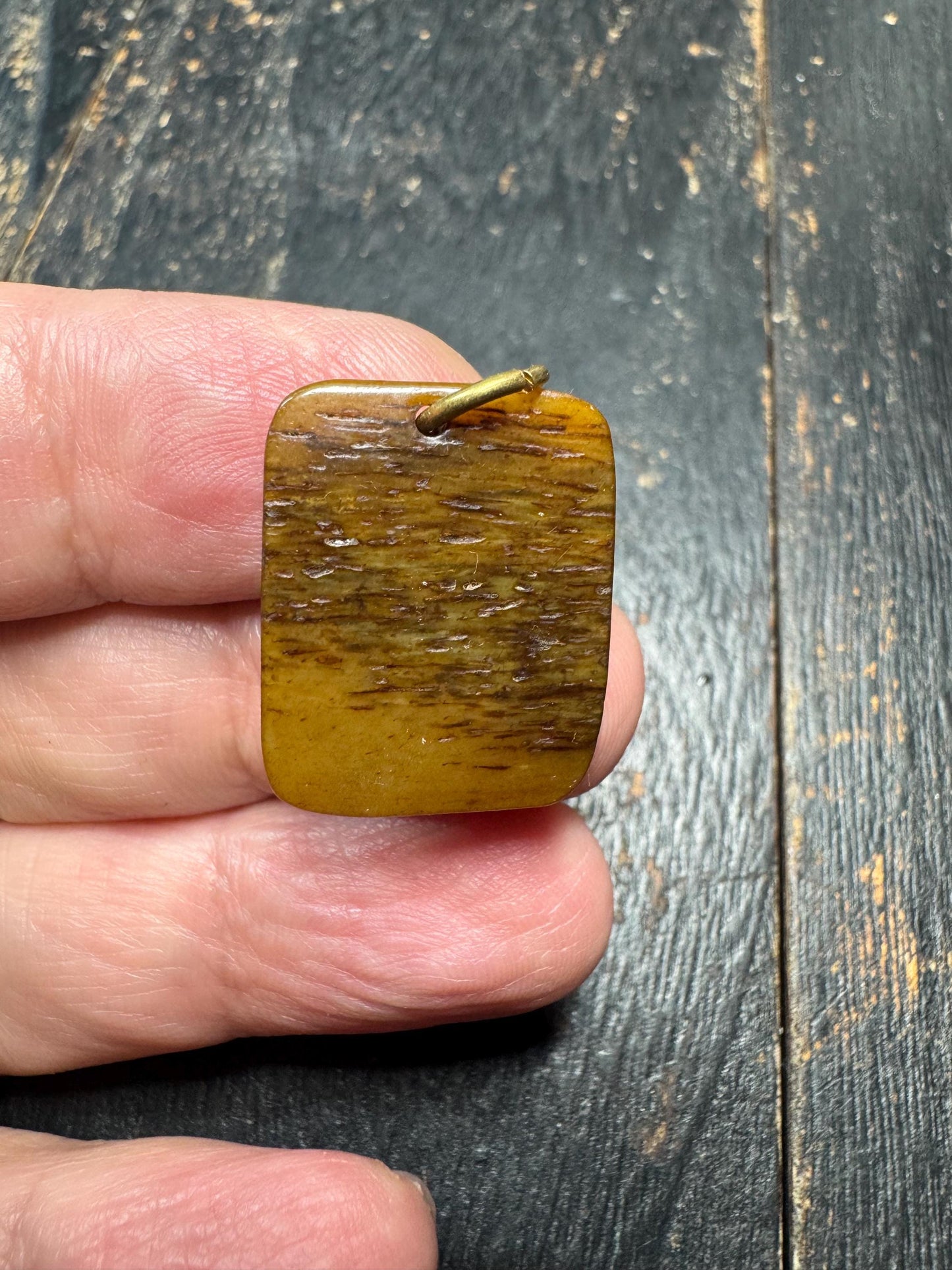 Hand Carved Yak Bone Tibetan Om Mani Padme Hum Pendant | Buddhist Prayer Amulet | Himalayan Protection Talisman | Spiritual Bone Necklace