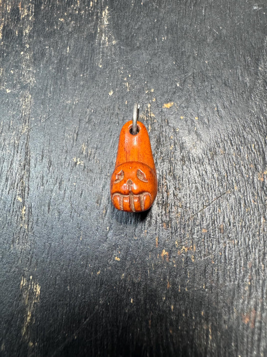 Hand Carved Yak Bone Skull Pendant | Tibetan Bone Amulet | Himalayan Protection Talisman | Charnel Ground Style | Tribal Spiritual Jewelry