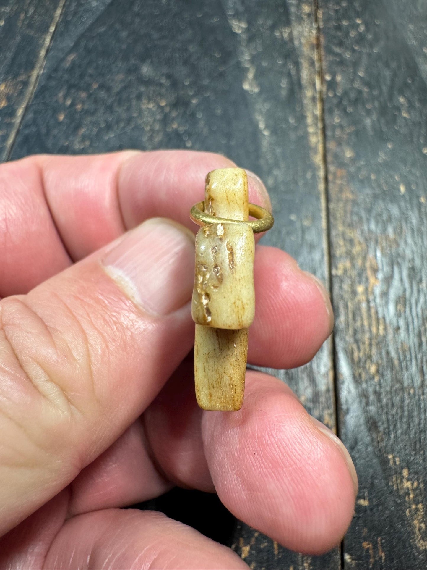 Hand Carved Yak Bone Cross Pendant – Himalayan Tribal Protection Amulet – Rustic Spiritual Talisman – Tibetan Inspired Bone Jewelry