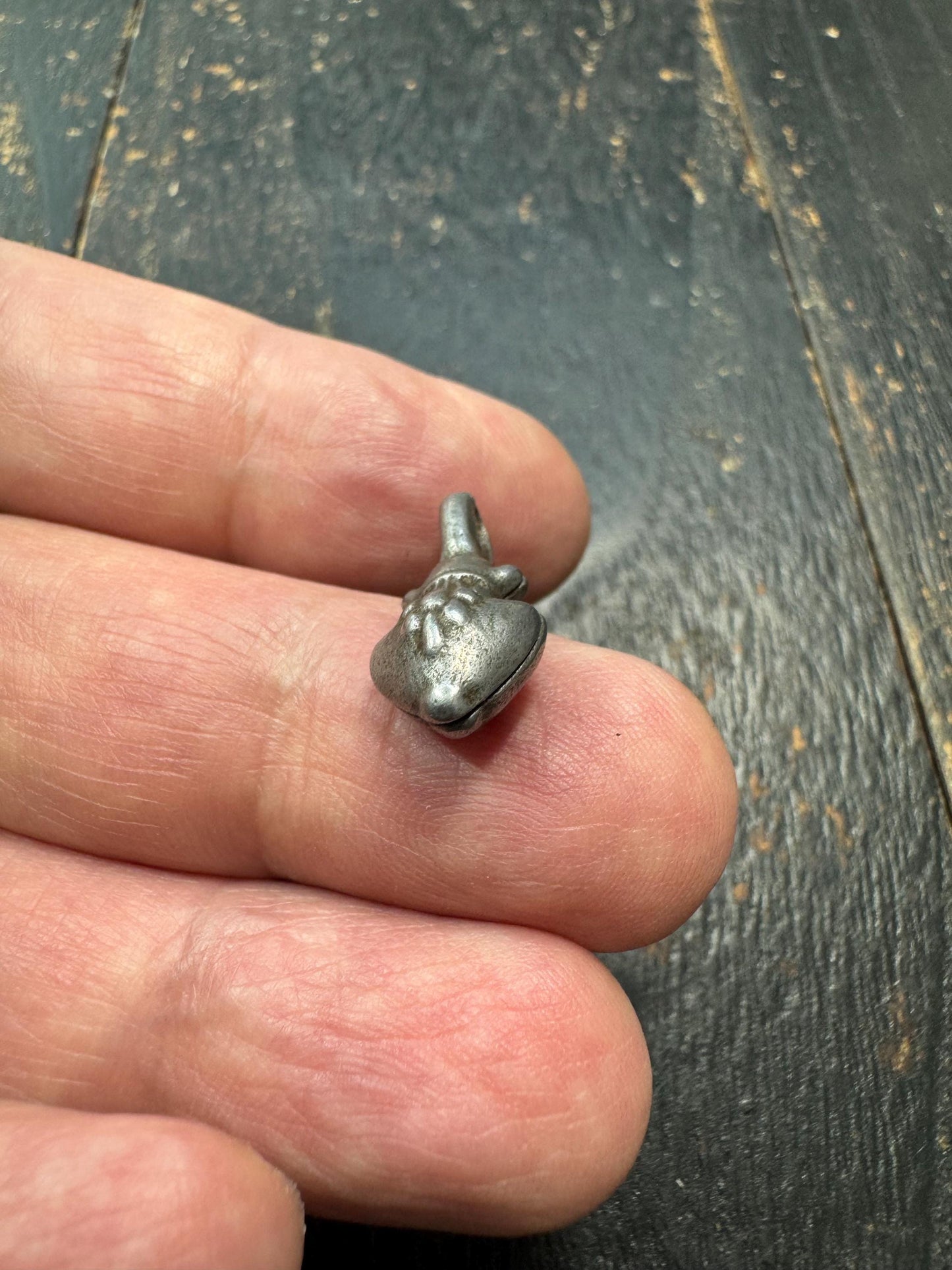 Tibetan Thokcha Iron Treasure Vase Pendant | Ashtamangala Symbol | Sky Iron Buddhist Amulet | Vintage Himalayan Charm