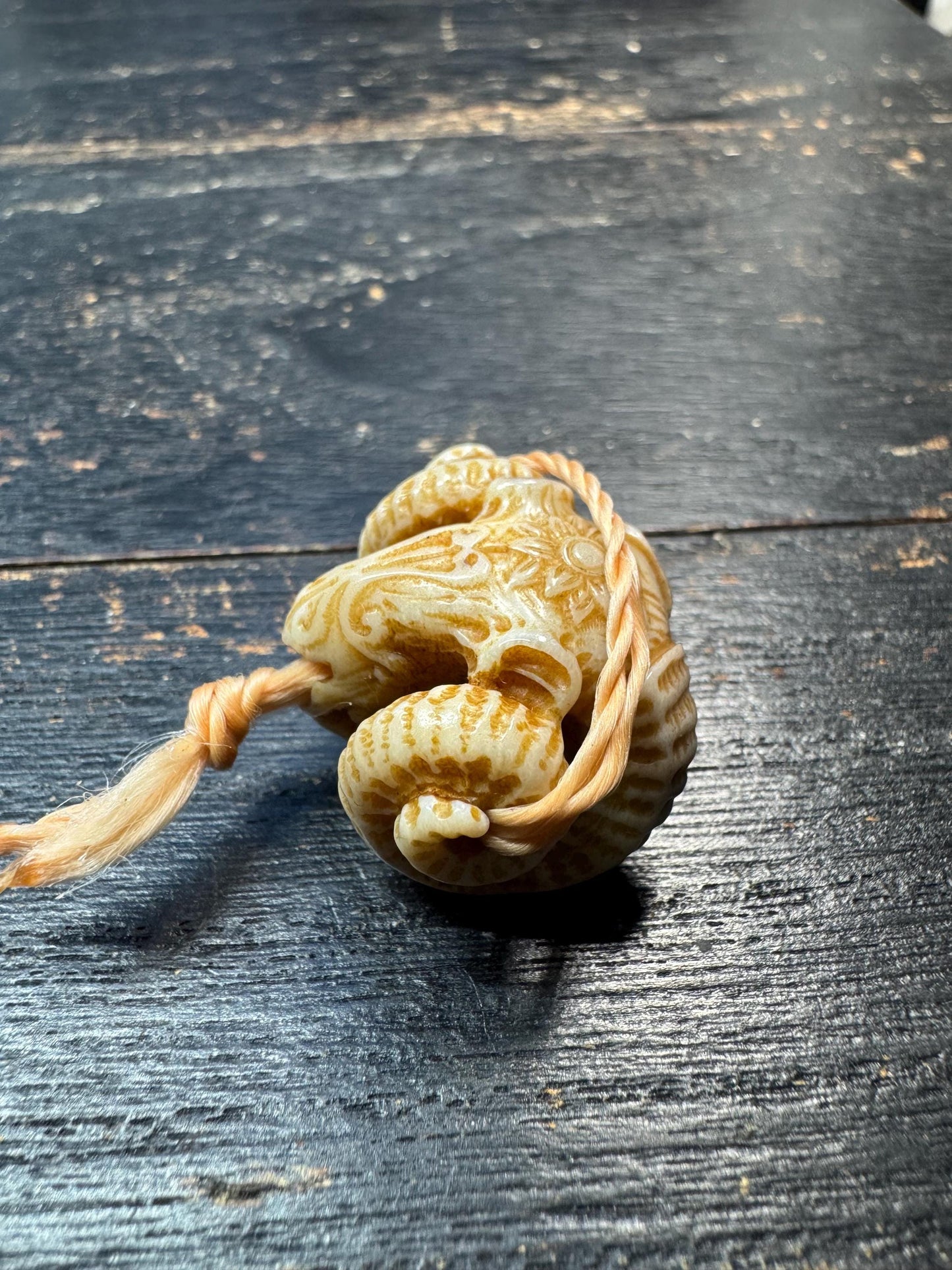 Hand Carved Deer Antler Ram Guru Bead – Tibetan Style Ram Head Focal Bead, Natural Antler Mala Centerpiece, Rustic Tribal Jewelry Making Sup