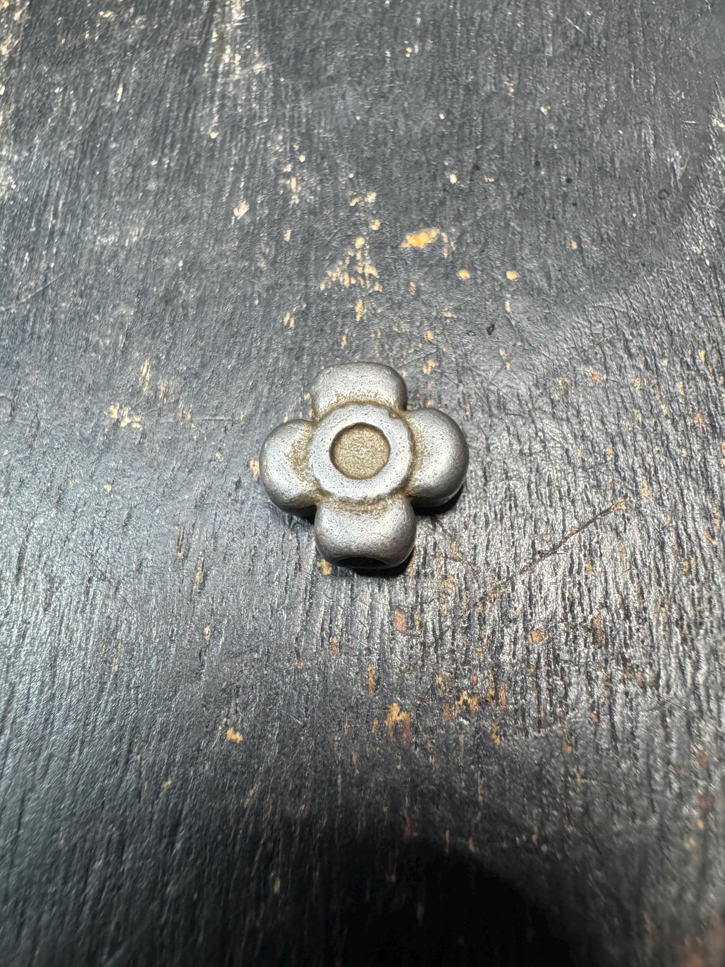 Authentic Iron Gesang Flower Charm - Tibet Classic Hand String Separator Nepal