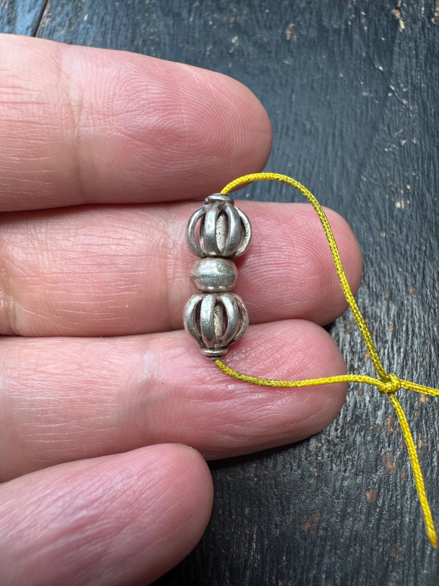 925 Sterling Silver Tibetan Vajra Pendant | Double Dorje Buddhist Protection Amulet | Meditation Talisman | Sacred Ritual Symbol | Spiritual