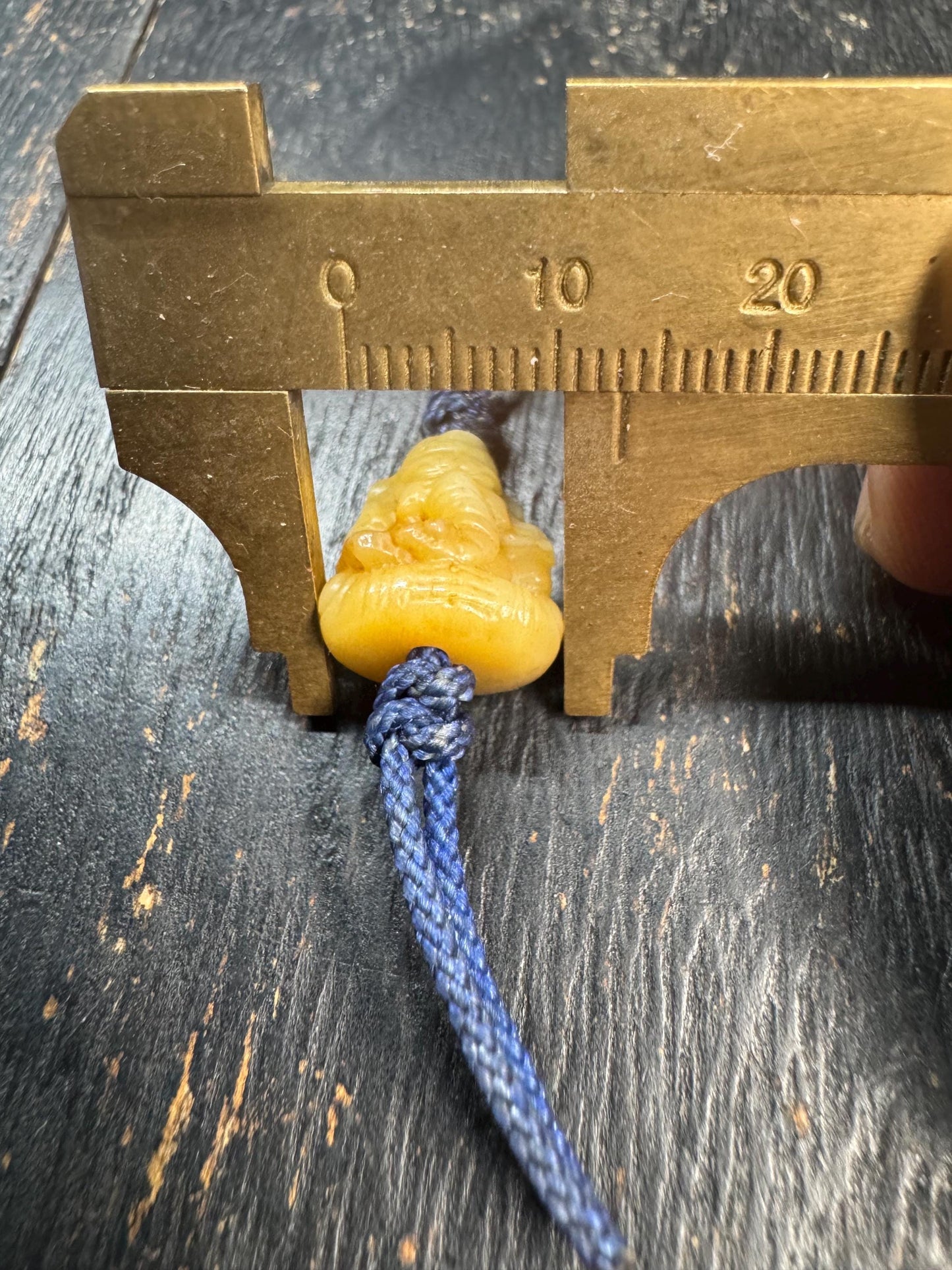 Hand Carved Yak Bone Ganesha Pendant, Himalayan Elephant God Charm, Tibetan Mala Pendant or Spiritual Amulet