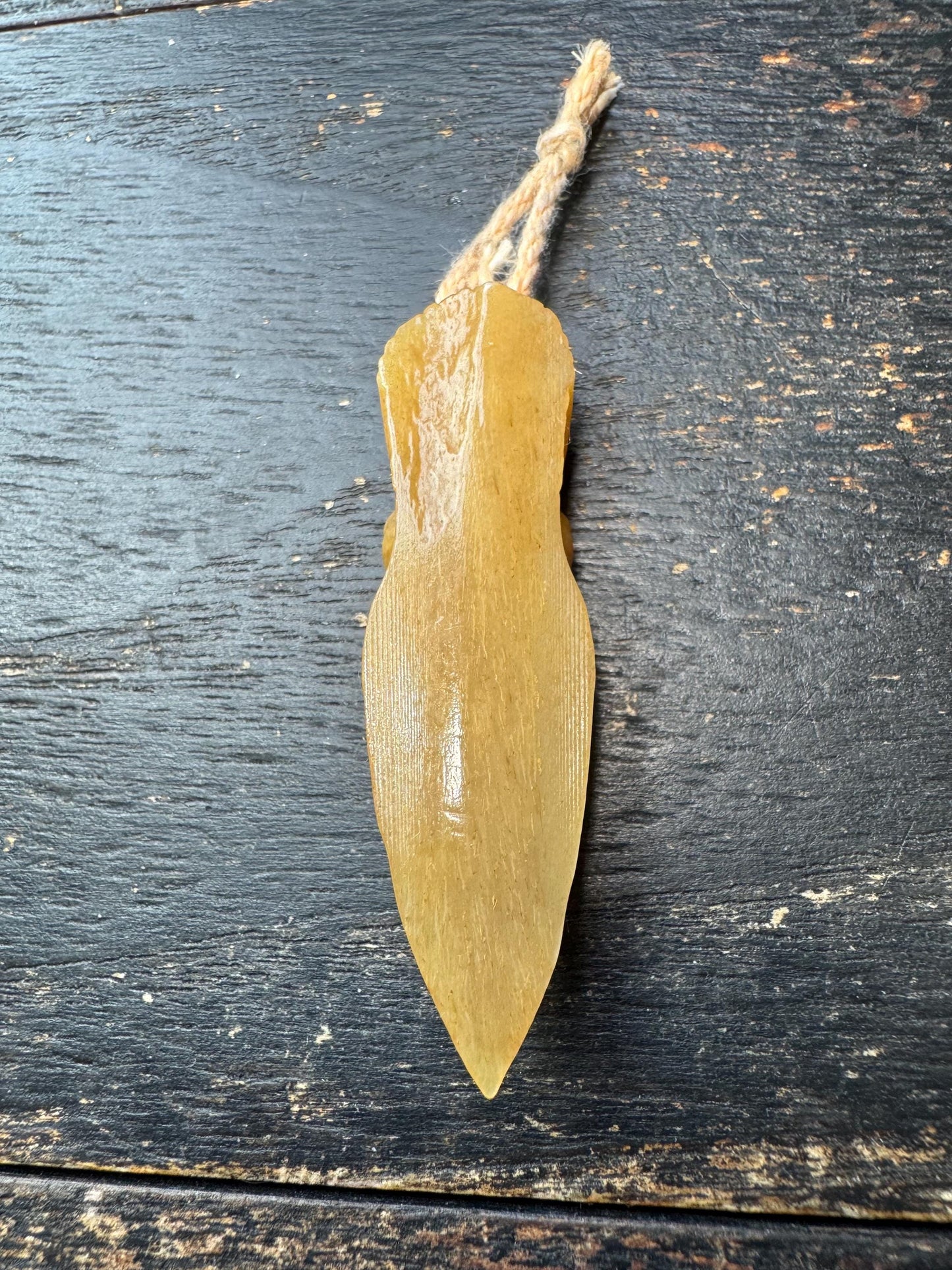 Hand Carved Yak Bone Garuda Pendant | Tibetan Eagle Protector Amulet | Himalayan Bone Talisman Necklace | Buddhist Protection Charm