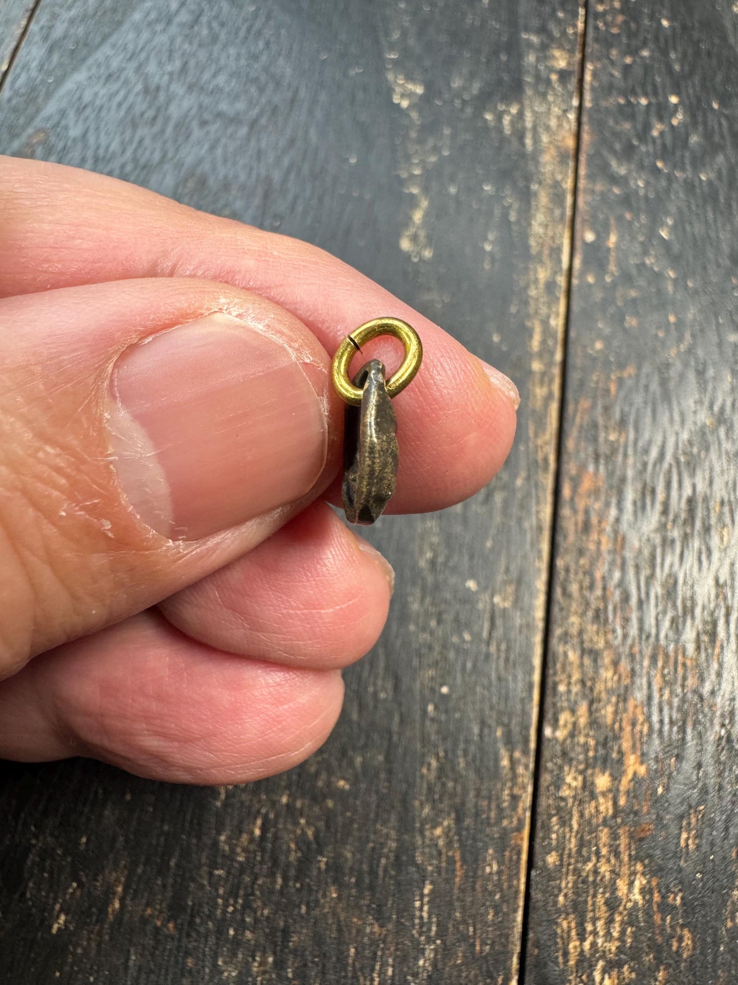 Mini Buddha Brass Pendant | Tiny Tibetan Buddhist Amulet Charm | Small Meditation Buddha Charm | Spiritual Mala Pendant