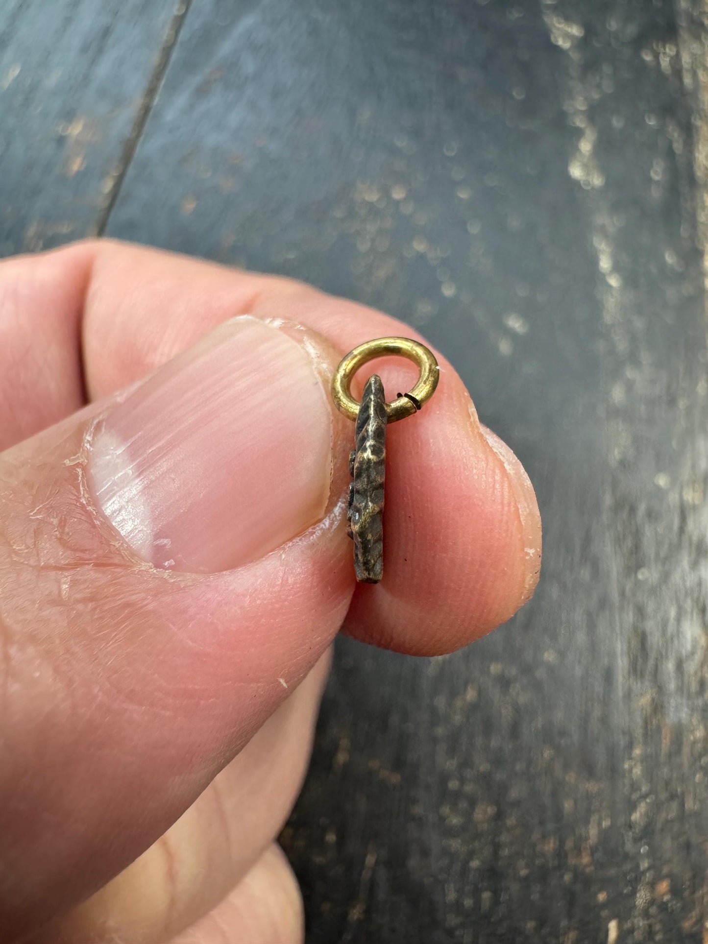 Mini Buddha Brass Pendant | Tiny Tibetan Buddhist Amulet Charm | Buddha & Tibetan Symbol Pendant | Small Mala Charm
