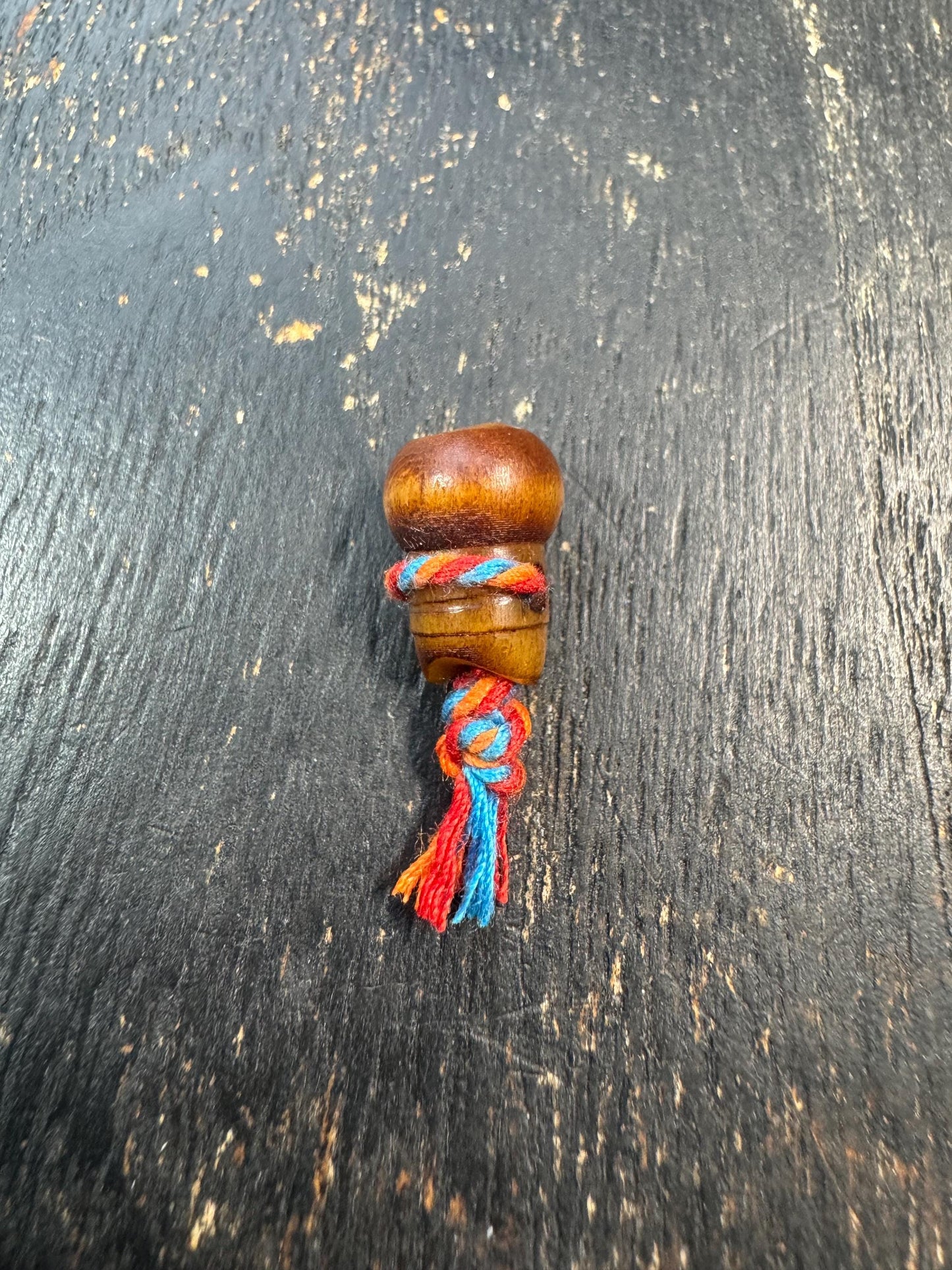 Hand Carved Yak Bone Skull Guru Bead | Tibetan Chitipati Style Mala Bead | Kapala Skeleton Bead | Buddhist Prayer Mala Guru Bead