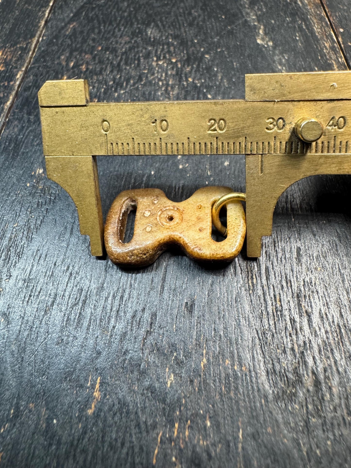 Hand Carved Yak Bone Amulet Pendant – Himalayan Tribal Talisman – Tibetan Inspired Protective Charm – Rustic Bone Jewelry