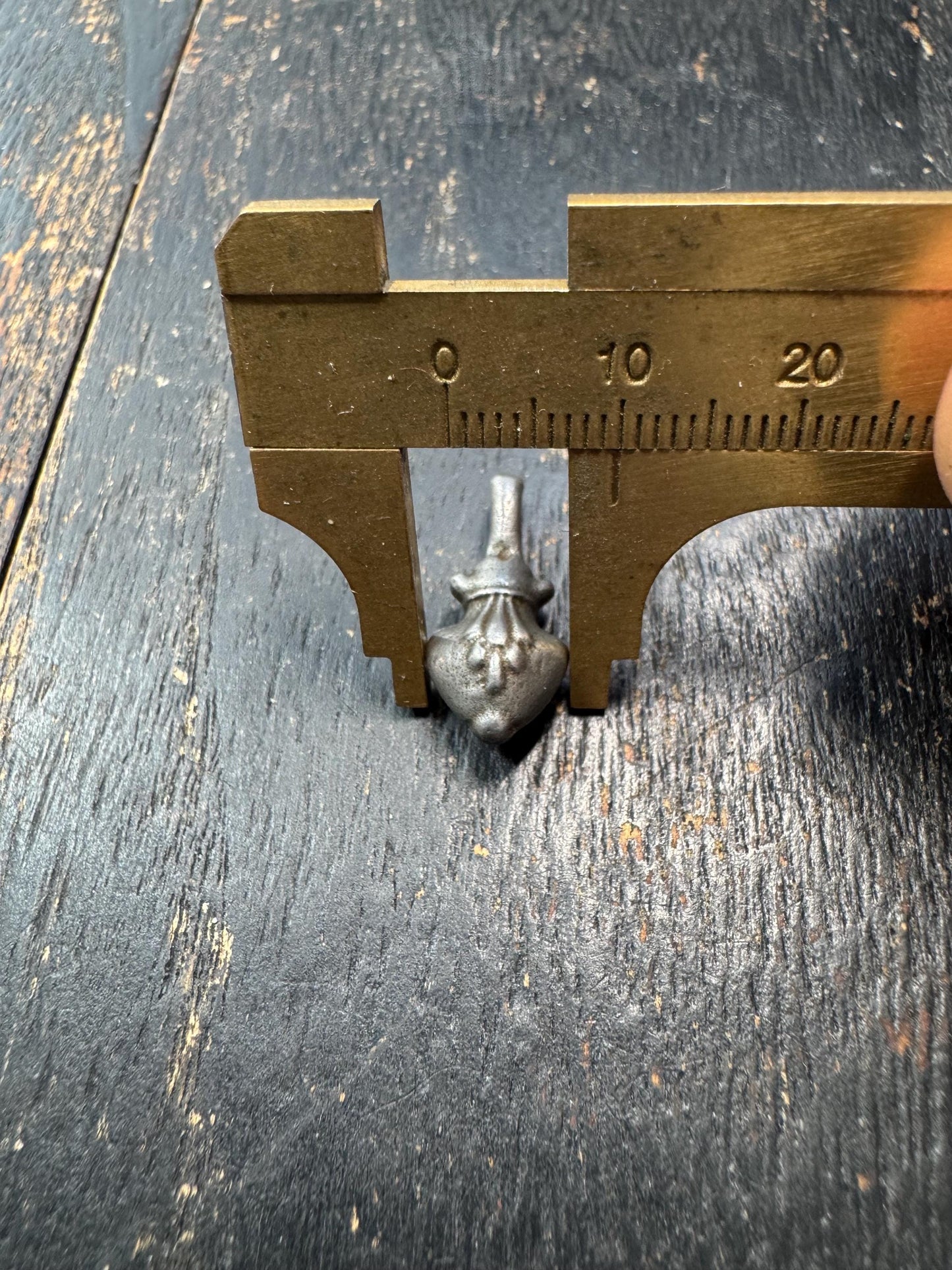 Tibetan Thokcha Iron Treasure Vase Pendant | Ashtamangala Symbol | Sky Iron Buddhist Amulet | Vintage Himalayan Charm