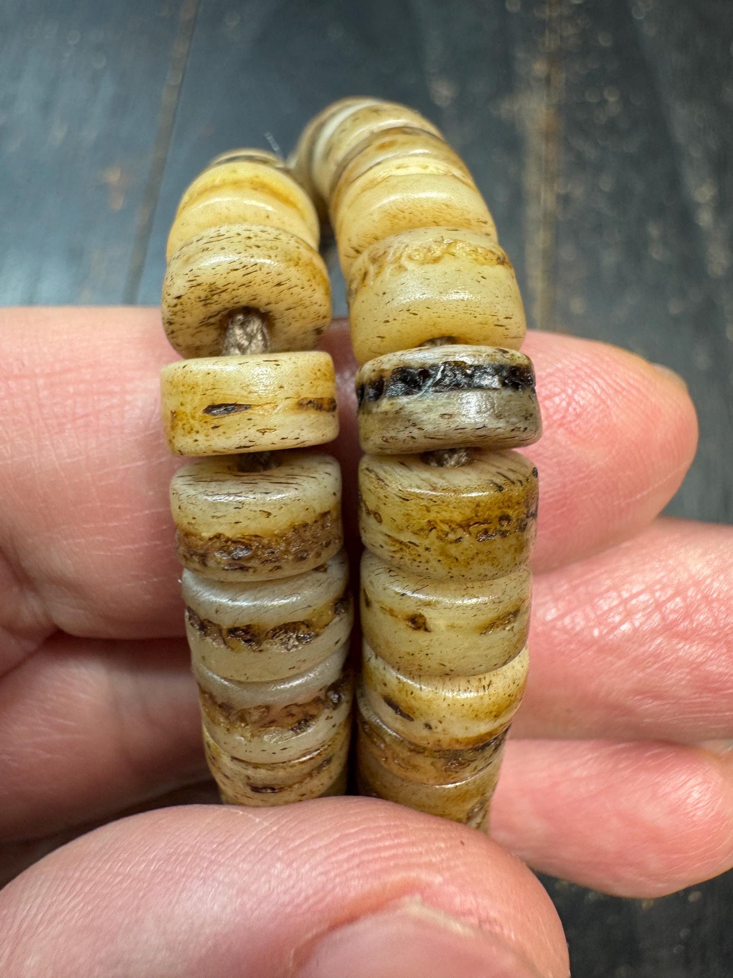 Handmade Tibetan Yak Bone Mala: 108 Buddhist Prayer Beads