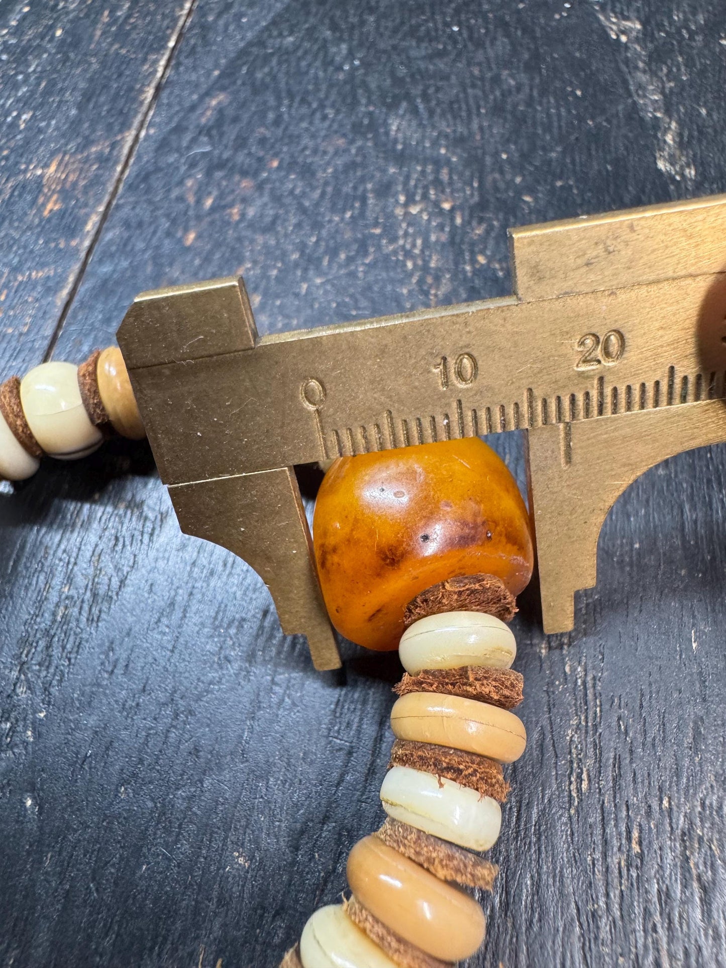 Nanhong Agate Bracelet with Citipati Glass Bead, Vintage Resin Bead, Handmade Yak Bone Bracelet, Tibetan Style Tribal Jewelry