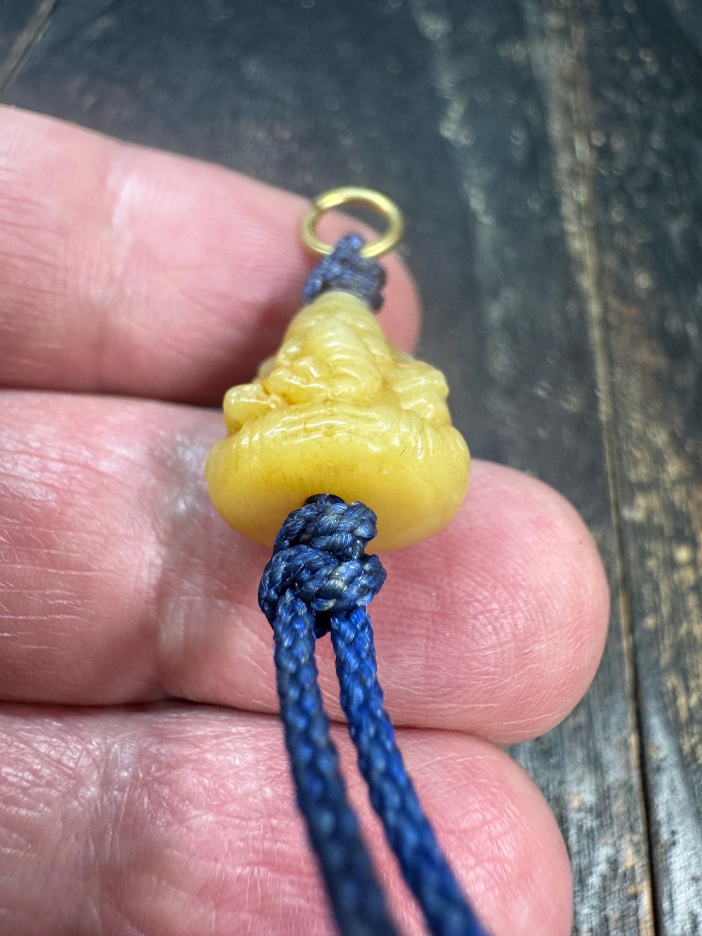 Hand Carved Yak Bone Ganesha Pendant, Himalayan Elephant God Charm, Tibetan Mala Pendant or Spiritual Amulet