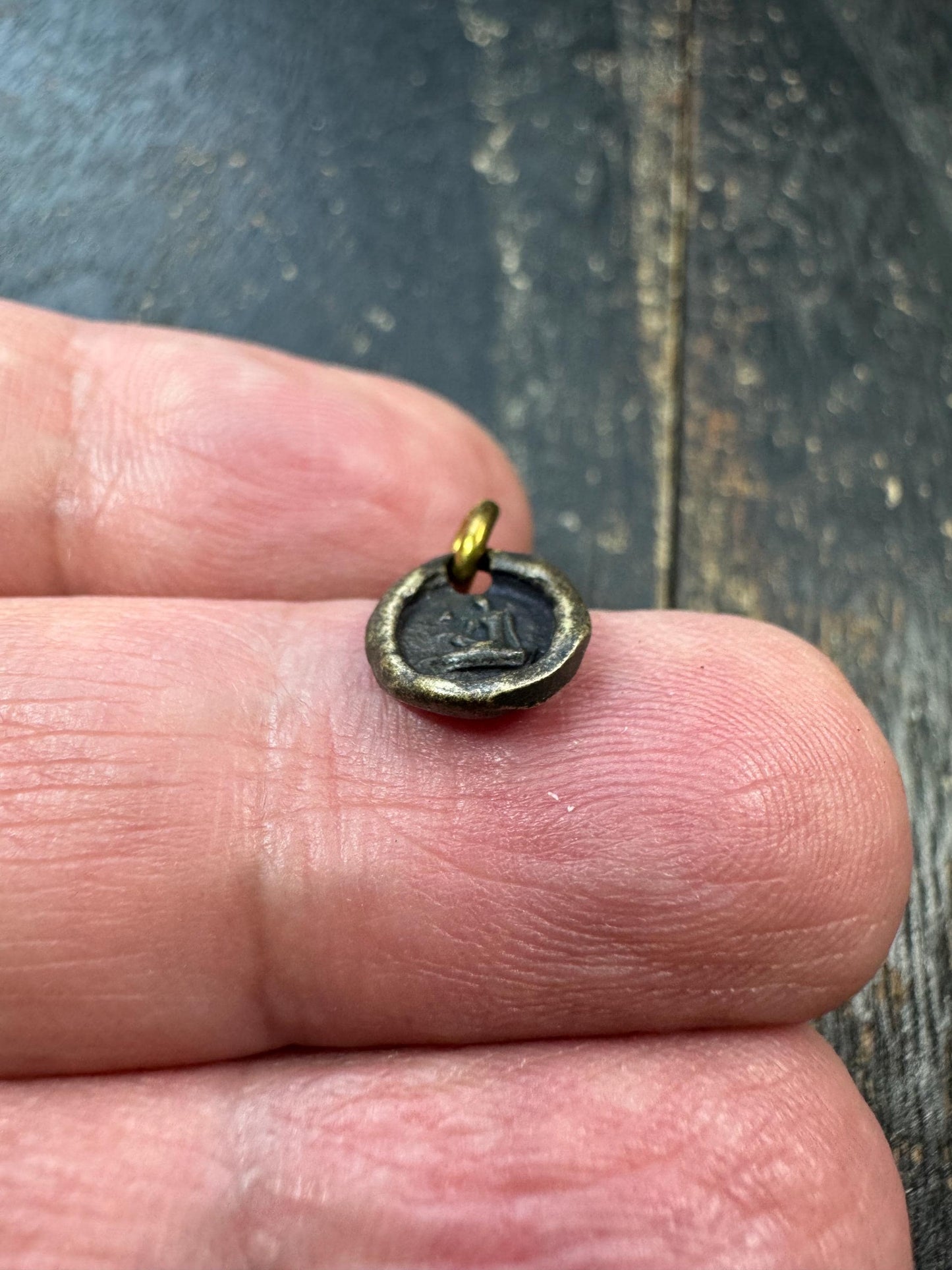 Mini Buddha Brass Pendant | Tiny Tibetan Buddhist Amulet Charm | Small Meditation Buddha Charm | Spiritual Mala Pendant