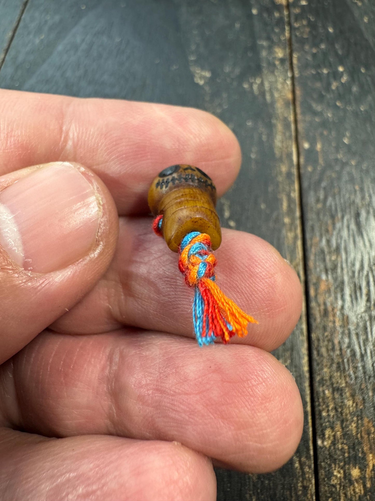 Hand Carved Yak Bone Skull Guru Bead | Tibetan Chitipati Style Mala Bead | Kapala Skeleton Bead | Buddhist Prayer Mala Guru Bead