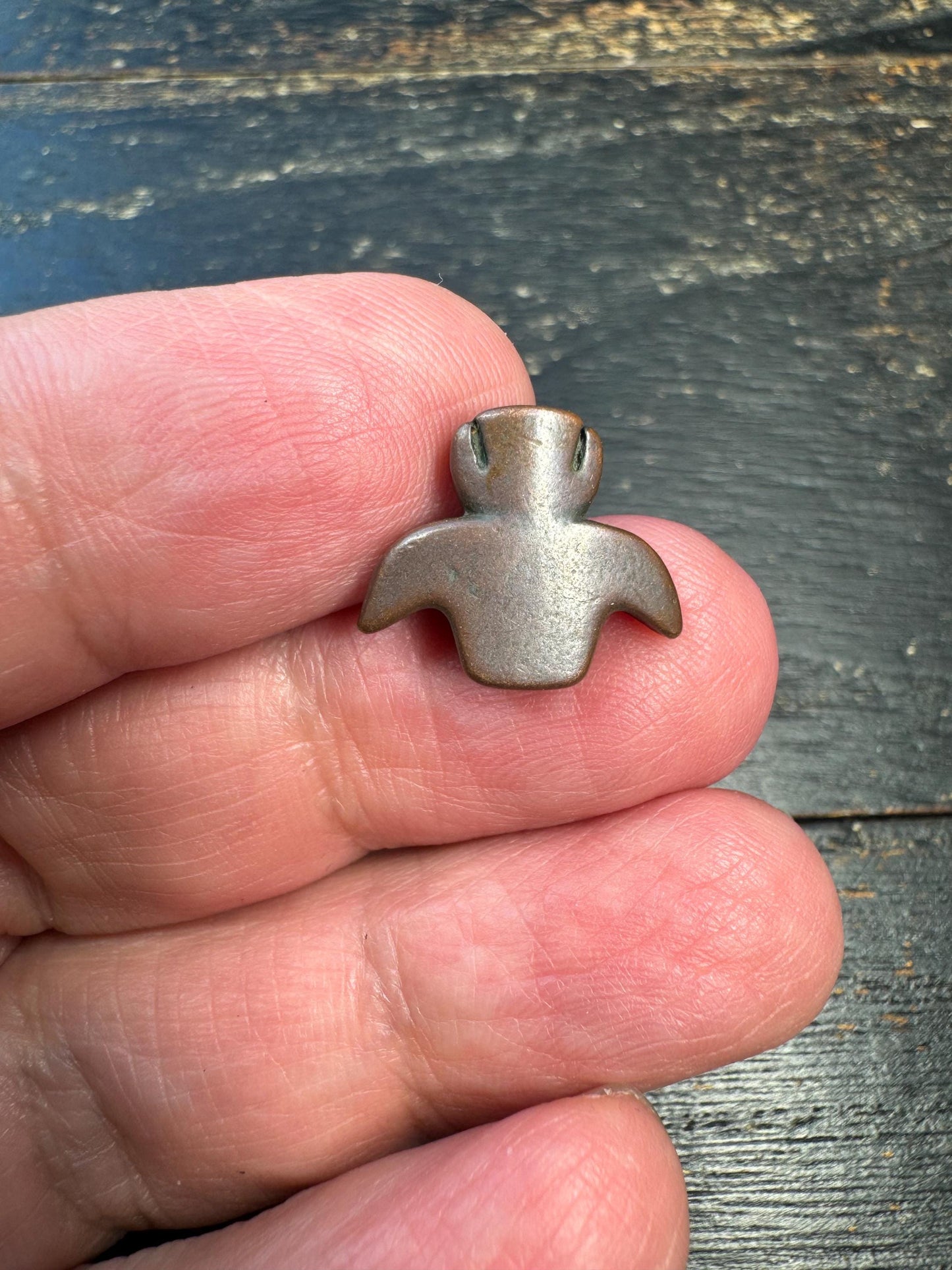 Brass Garuda Spacer Bead | Tibetan Style Winged Amulet | Himalayan Divider Bead | Spiritual Jewelry Supply