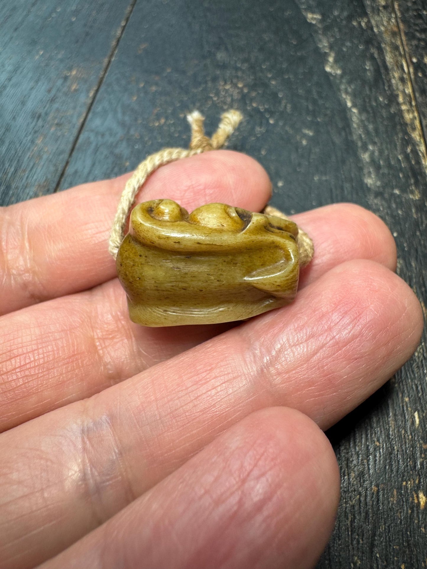 Hand Carved Yak Bone Dragon Bead | Tibetan Style Connector Bead | Two Hole Mala Spacer | Himalayan Jewelry Supply