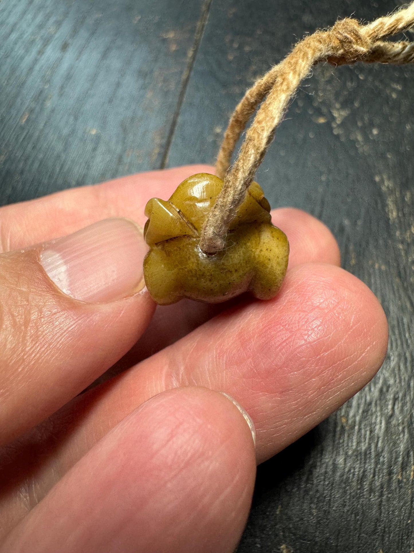 Hand Carved Yak Bone Dragon Bead | Tibetan Style Connector Bead | Two Hole Mala Spacer | Himalayan Jewelry Supply