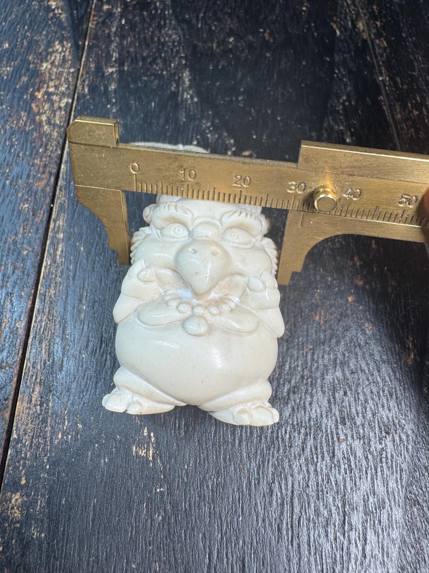 Hand Carved Garuda Pendant Deer Antler | Tibetan Khyung Bird Amulet | Protective Spiritual Necklace Charm