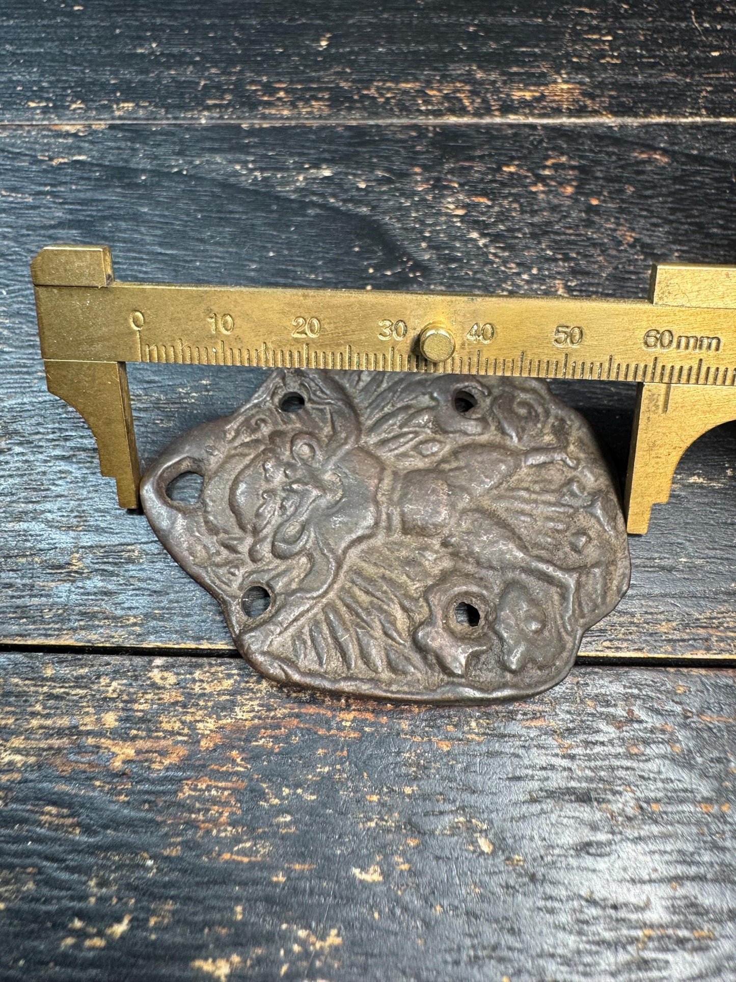 Vintage Bronze Garuda Amulet Pendant Om Mani Padme Hum Tibetan Mantra Talisman Nepal Protector Charm