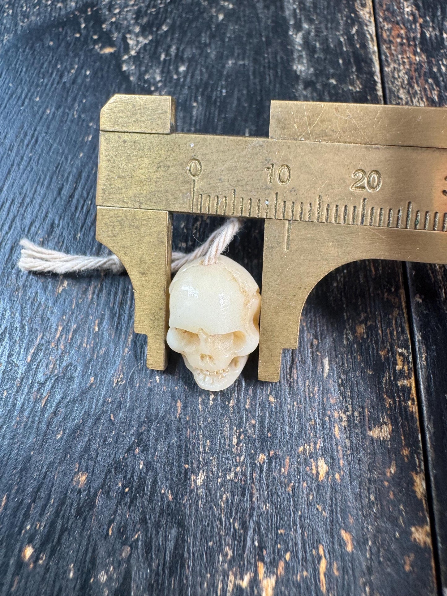 Hand Carved Yak Bone Skull Bead, Tibetan Charnel Ground Mala Guru Bead, Kapala Style Spiritual Amulet Pendant