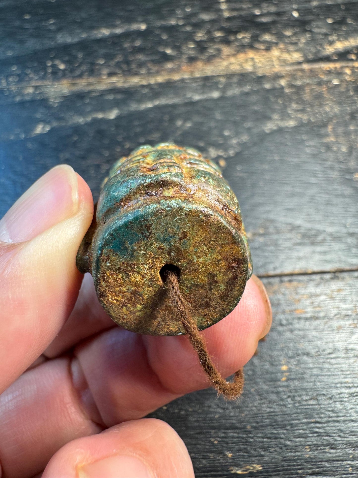 Old Jade Buddha Head Bead, Antique Jade Carving, Green Patina Buddha Pendant, Hand Carved Spiritual Amulet, Meditation Guru Bead
