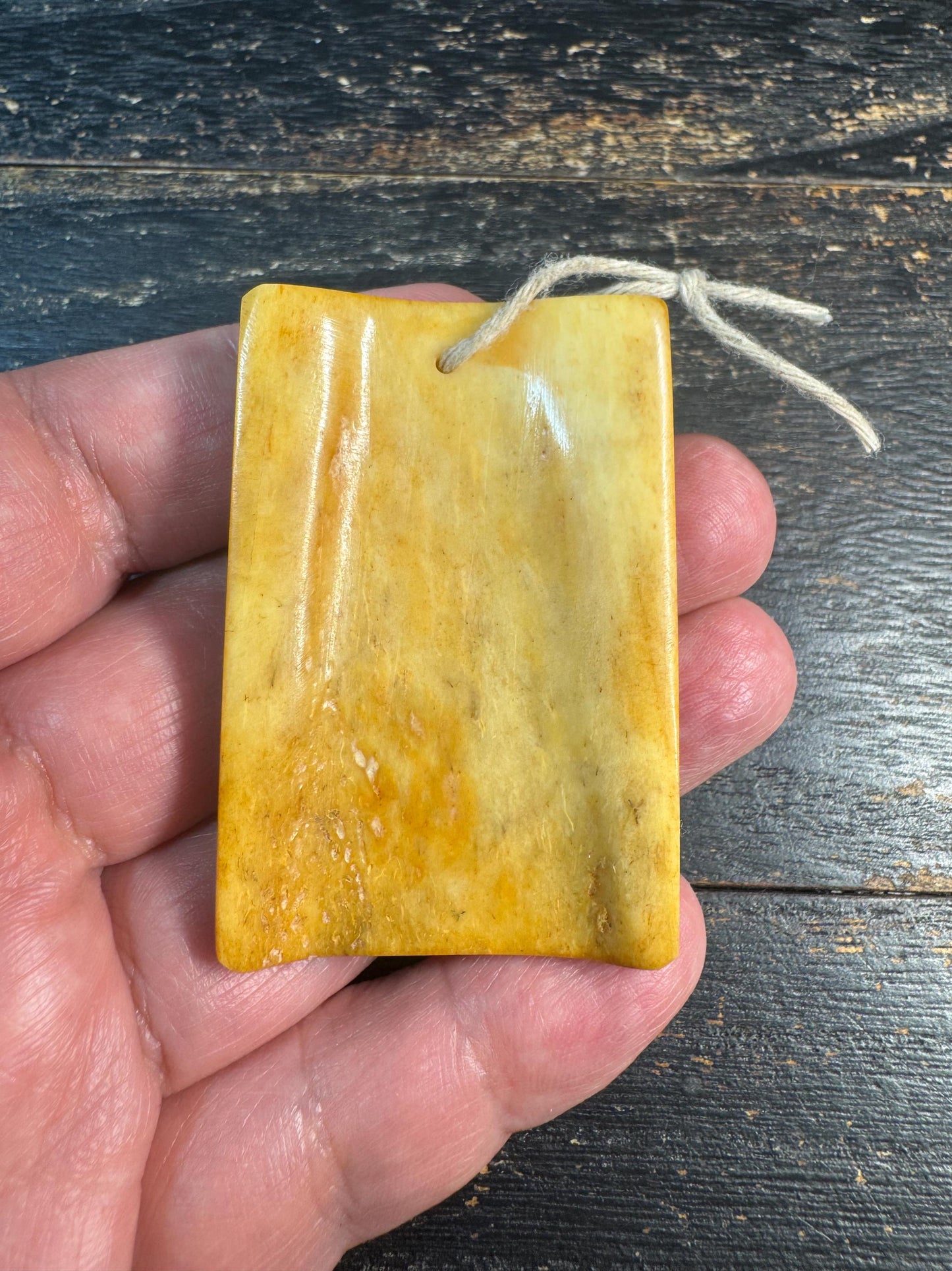 Hand Carved Yak Bone Garuda Pendant, Line Engraving Tibetan Amulet, Himalayan Protective Talisman, Tribal Spiritual Necklace Charm