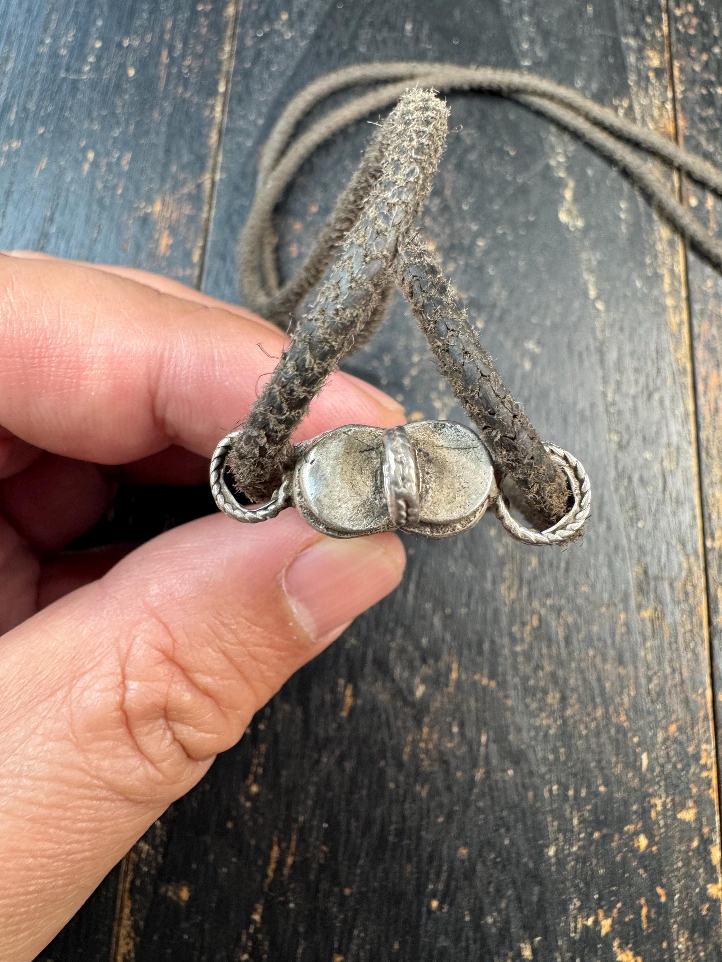 Vintage Tibetan 925 Silver Gau Amulet Pendant Necklace | Portable Prayer Box Capsule | Himalayan Buddhist Reliquary Pendant
