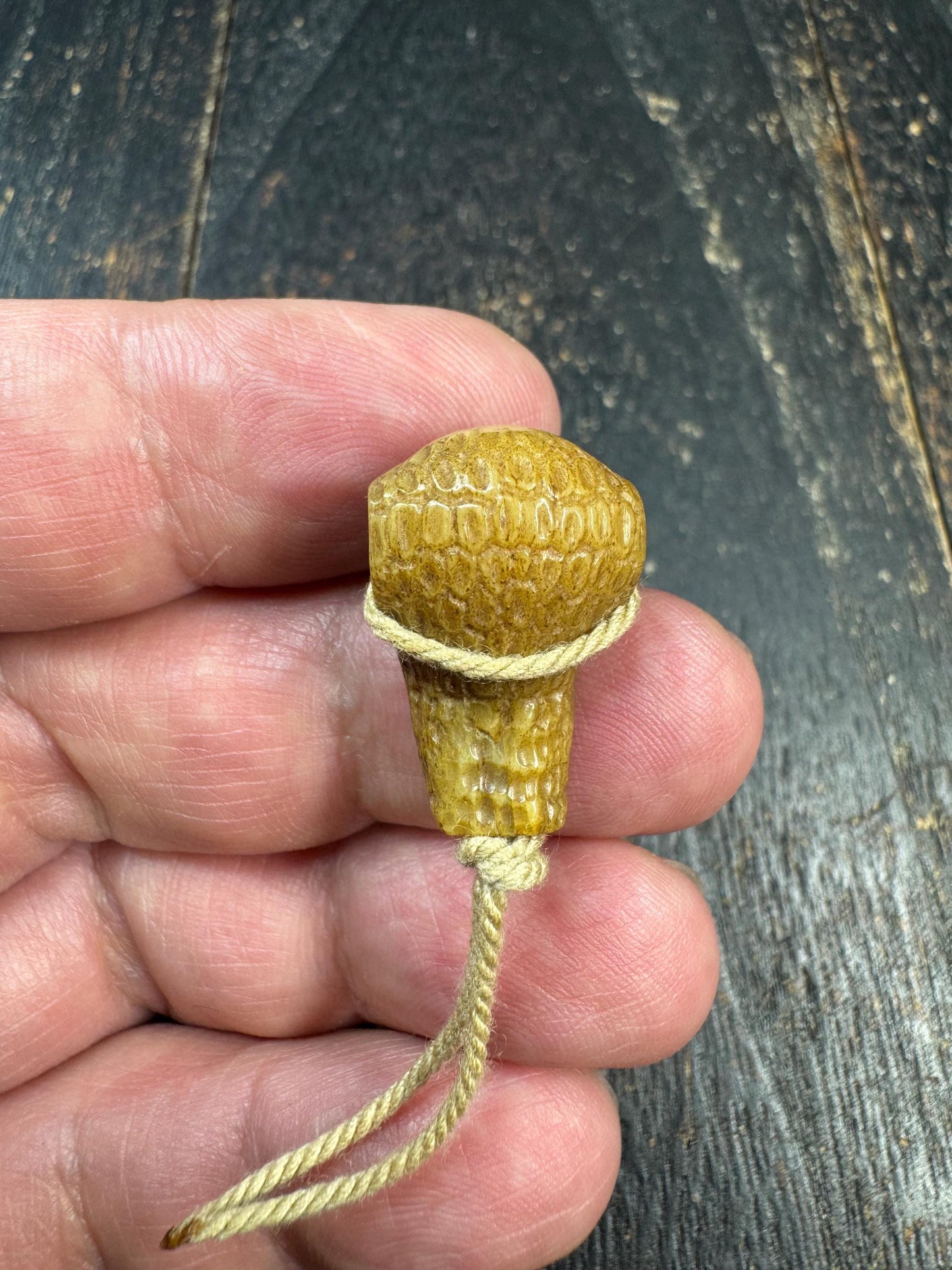 Hand Carved Yak Bone Cobra Pendant | Tibetan Snake Amulet Bead | Mini Cobra Totem Charm | Spiritual Protector Pendant | Handmade Bone Carvin